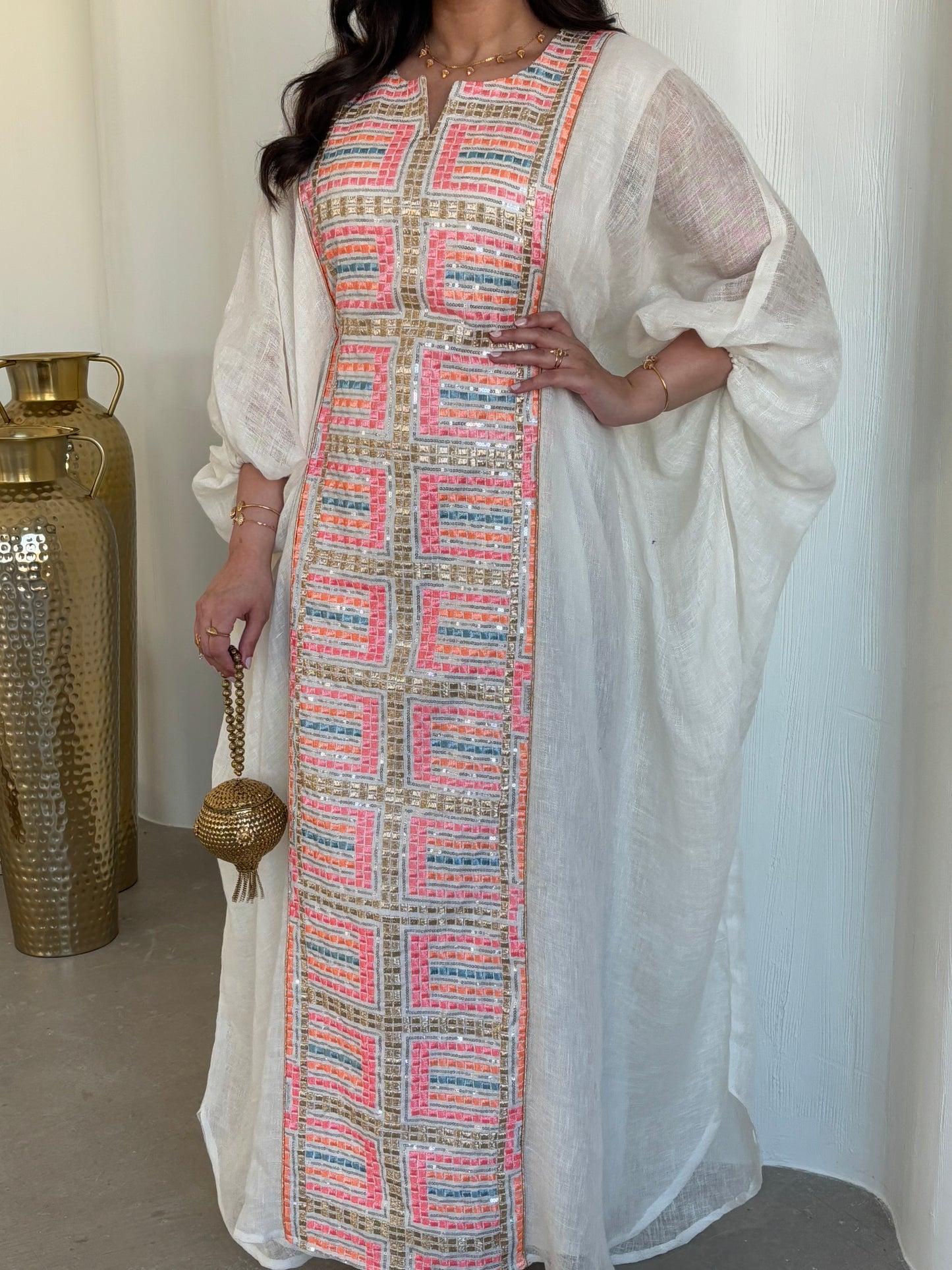 DN125 - COLORFUL EMBROIDERY