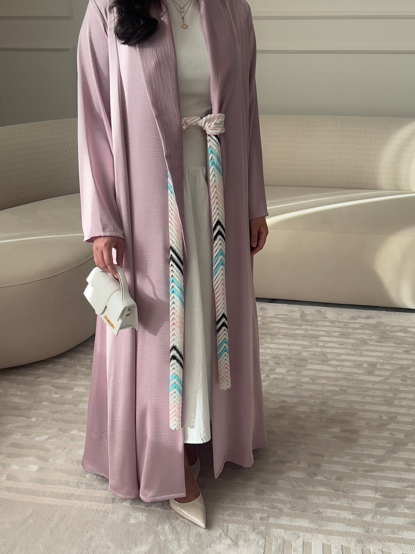 DN196 - KNOT BELT ABAYA