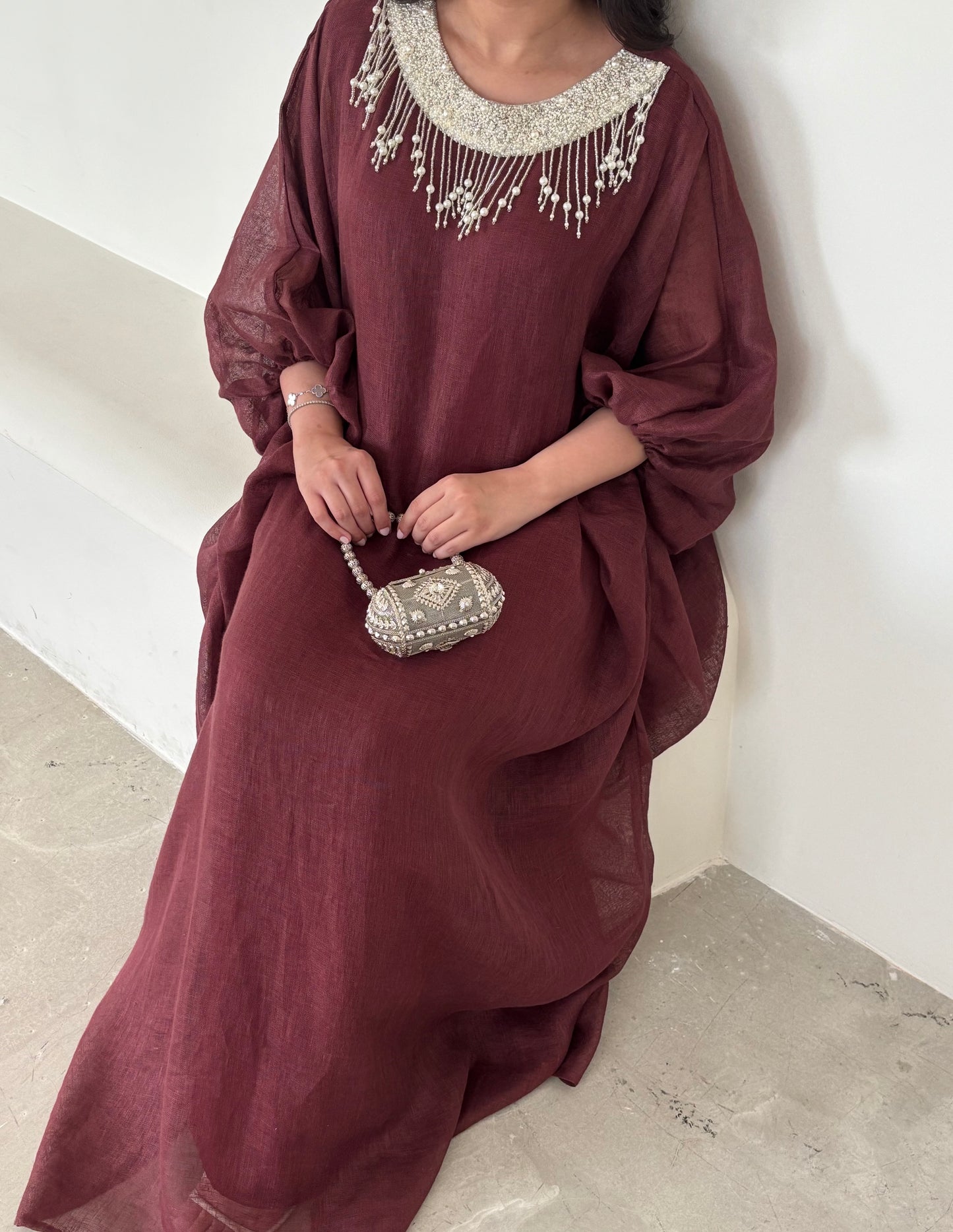 DN117 - PEARLS KAFTAN