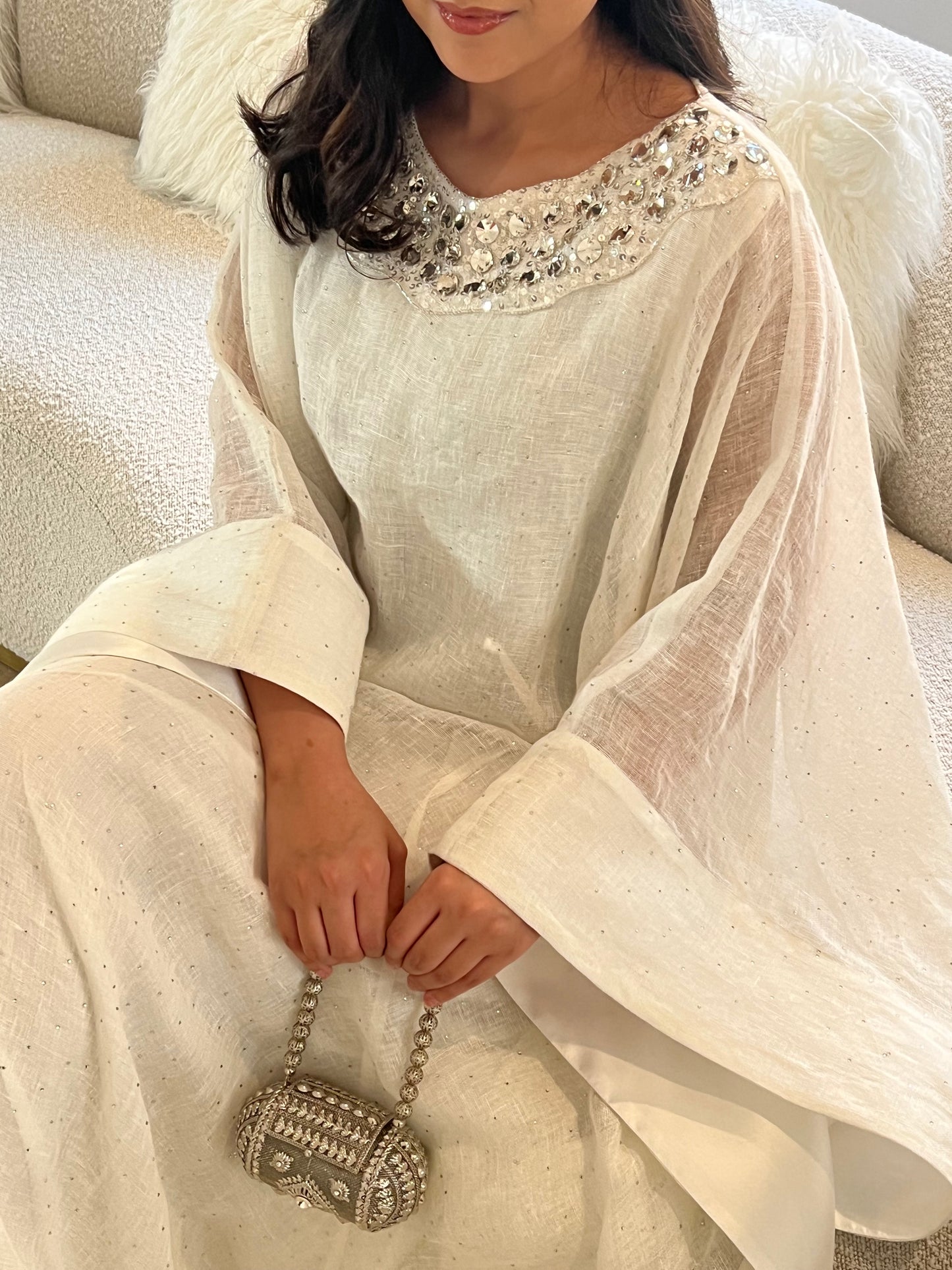 DN159 - CRYSTAL KAFTAN