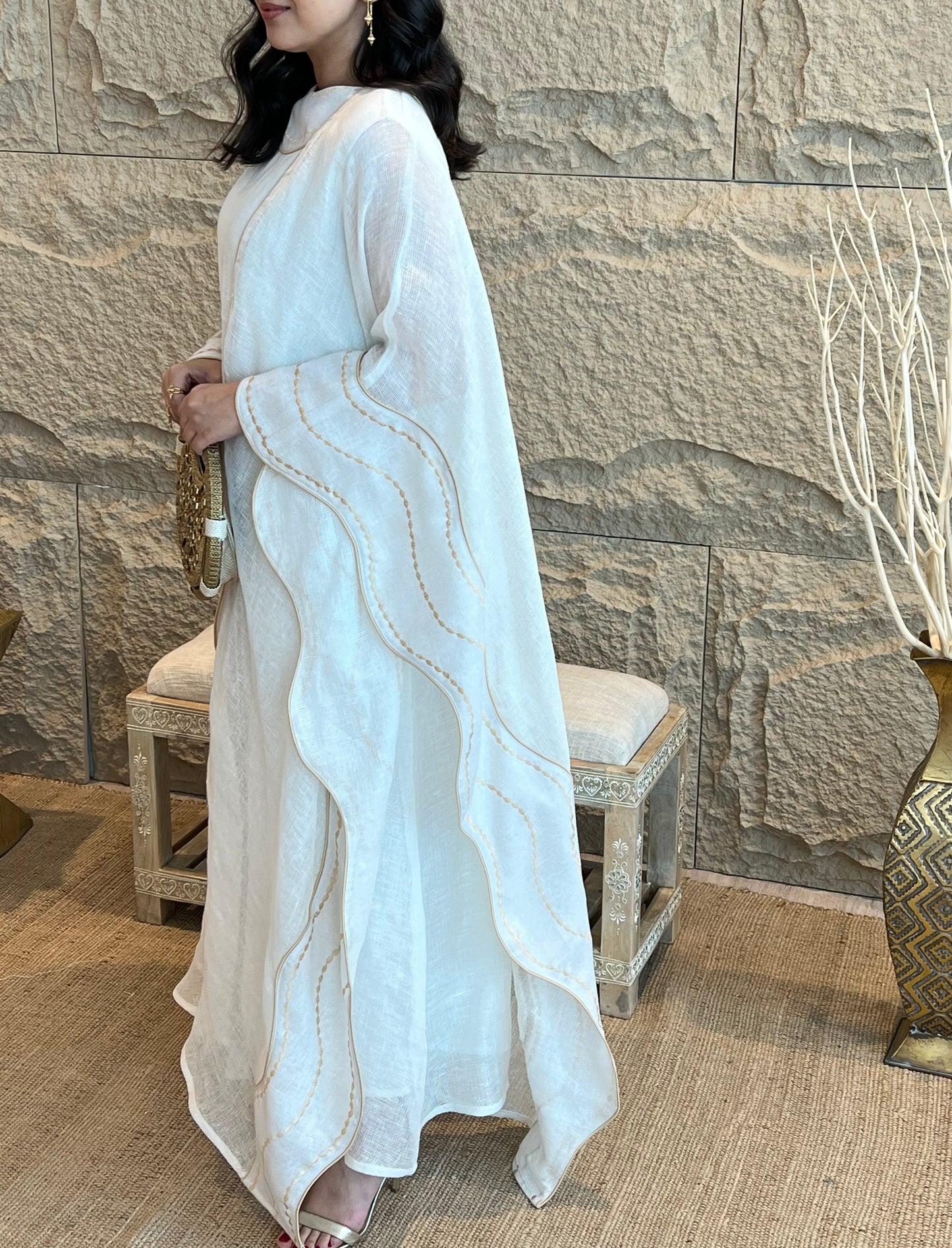 DN065 - WAVES JALABIYA SET