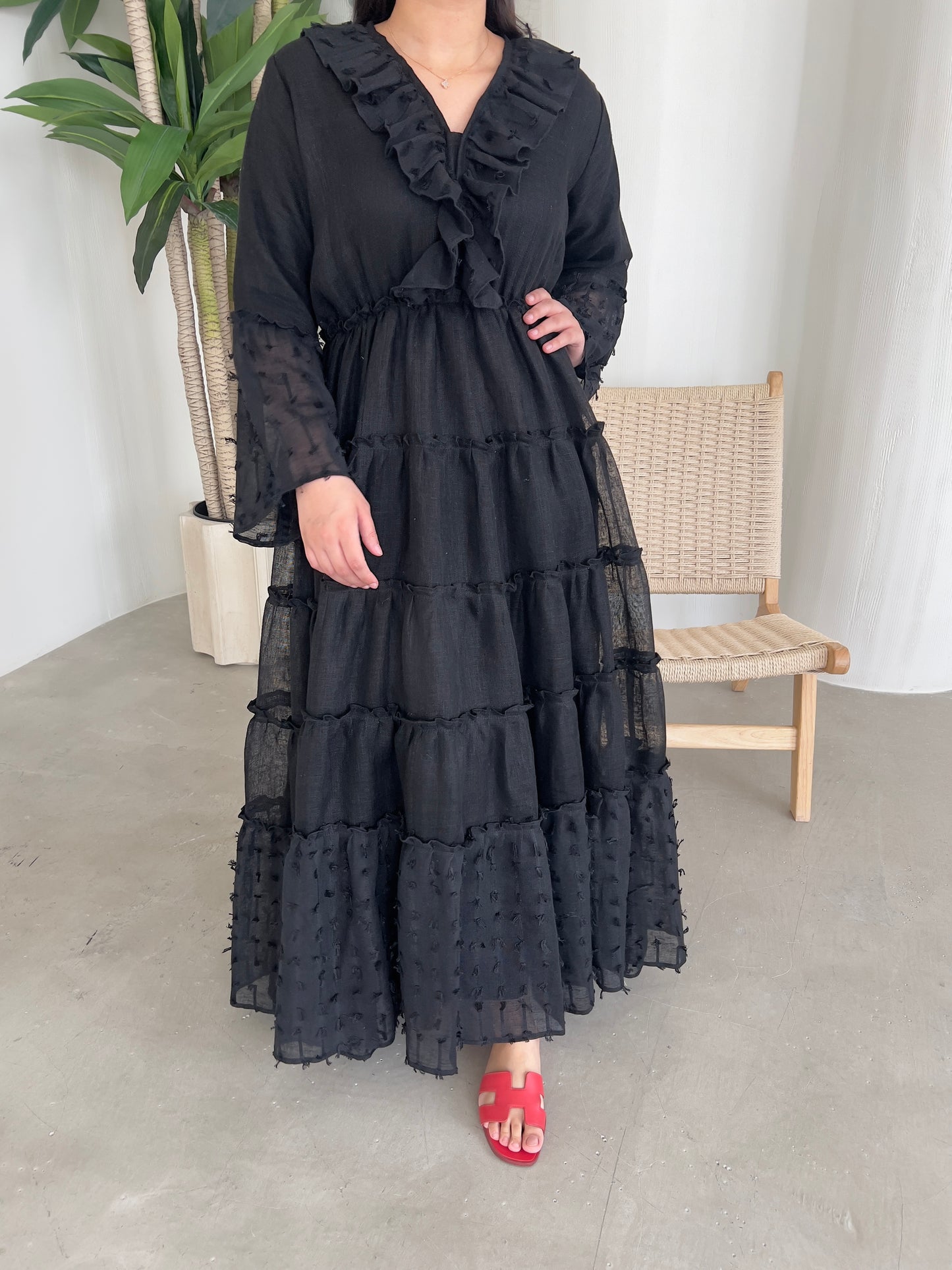 DN154 - BLACK SUMMER DRESS