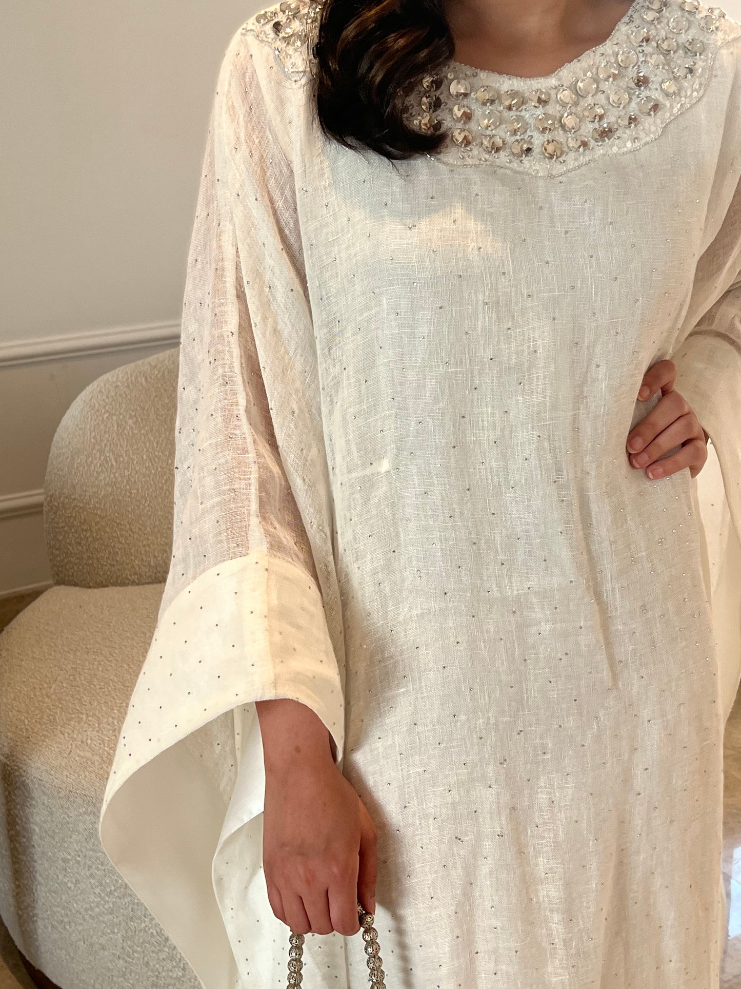 DN159 - CRYSTAL KAFTAN