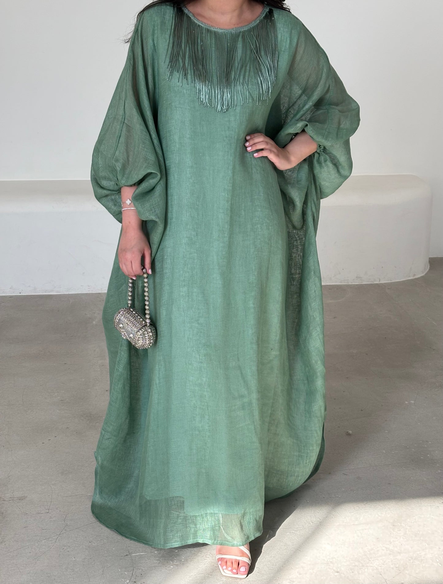 DN118 - TASSEL KAFTAN