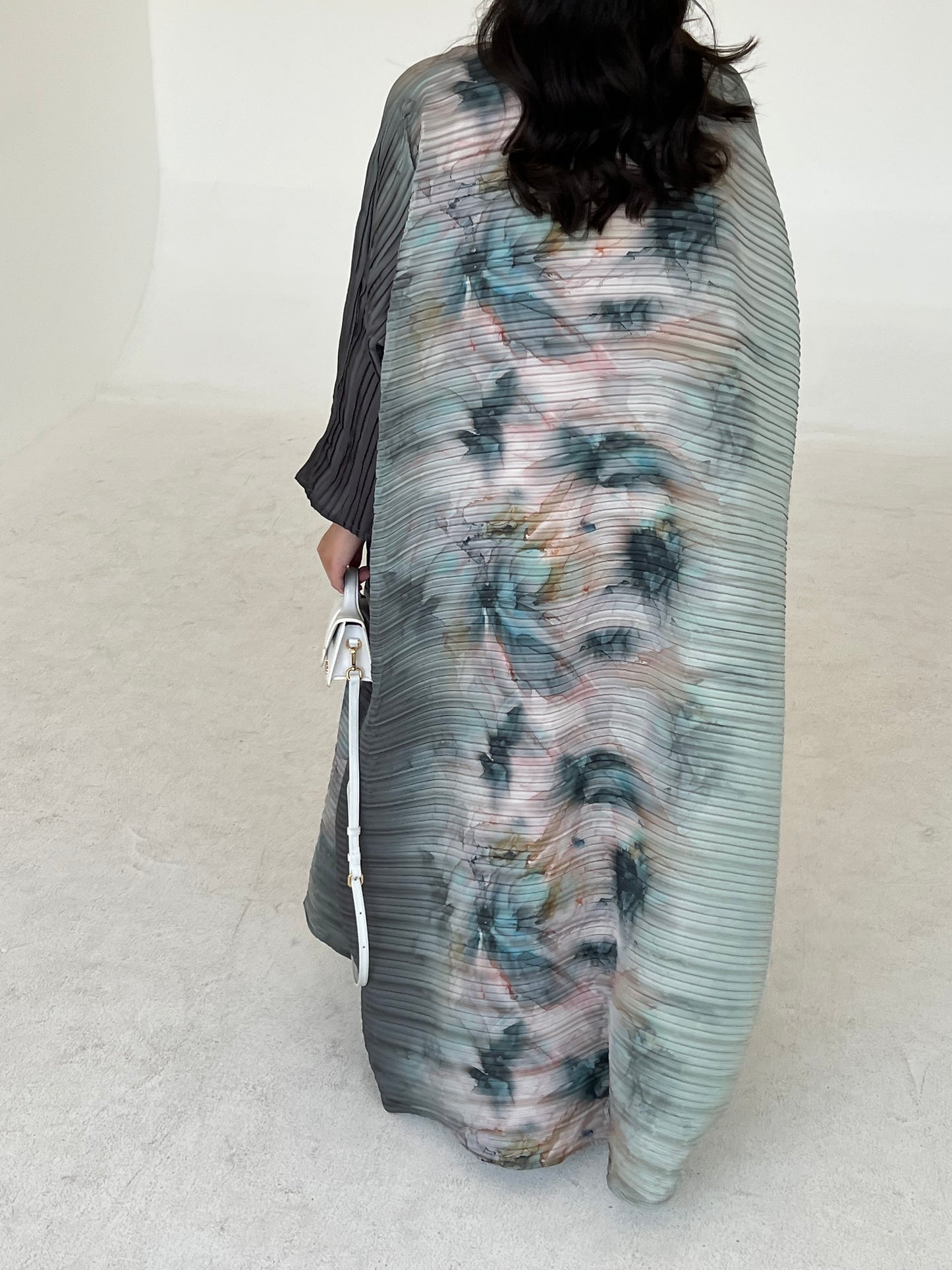 DN081 - FLORAL ABAYA