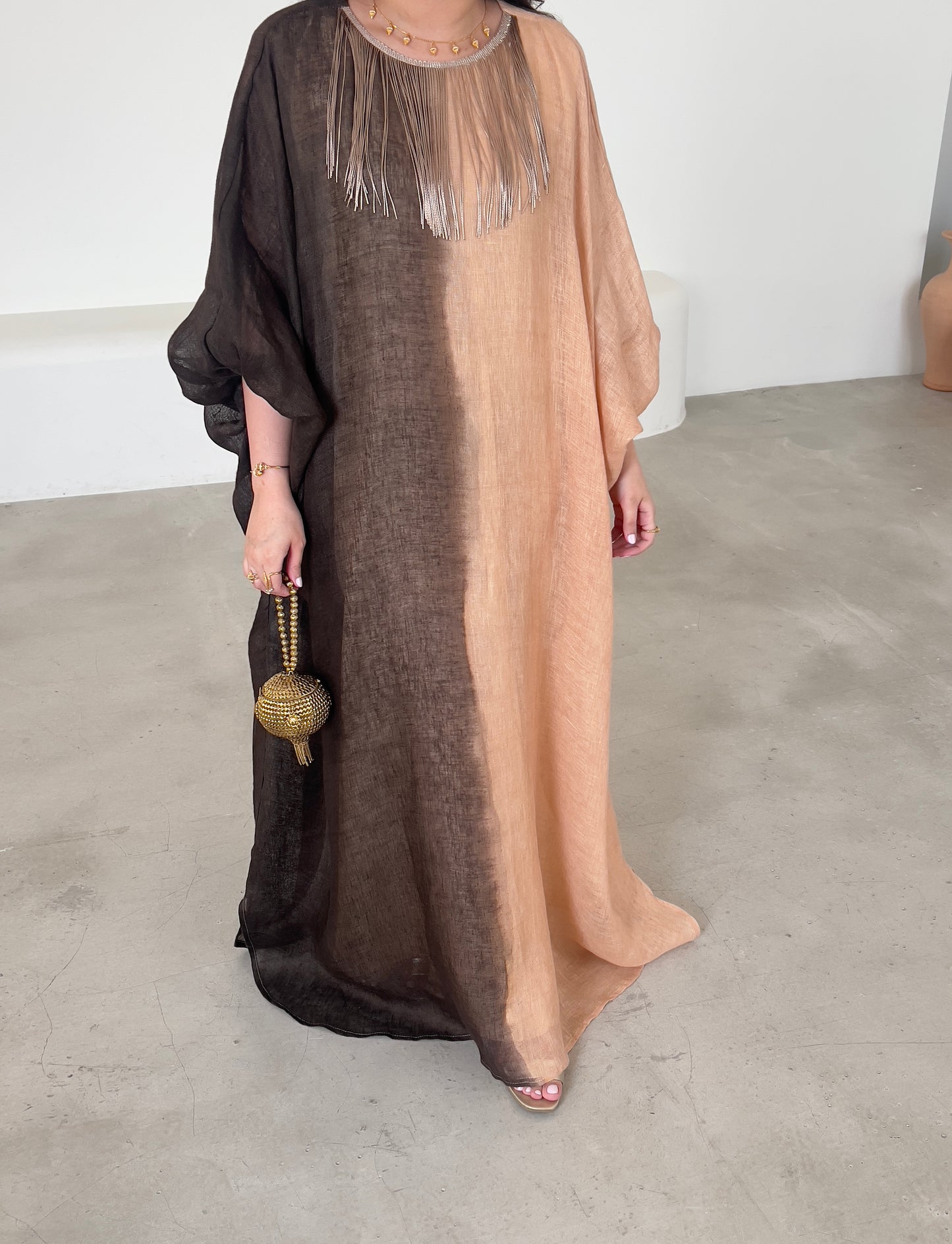 DN119 - TASSEL KAFTAN