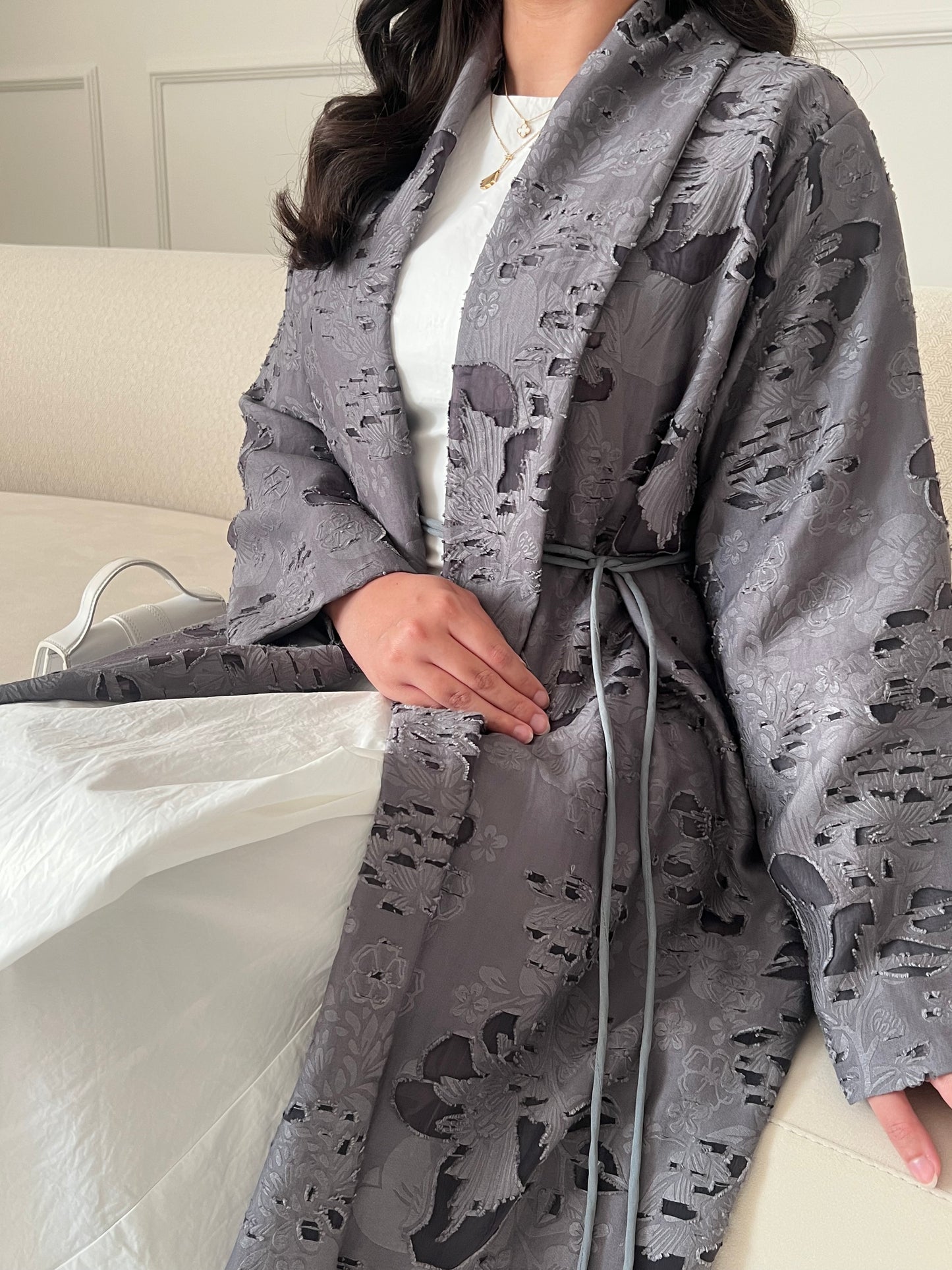 DN185 - ORGANZA JACQUARD