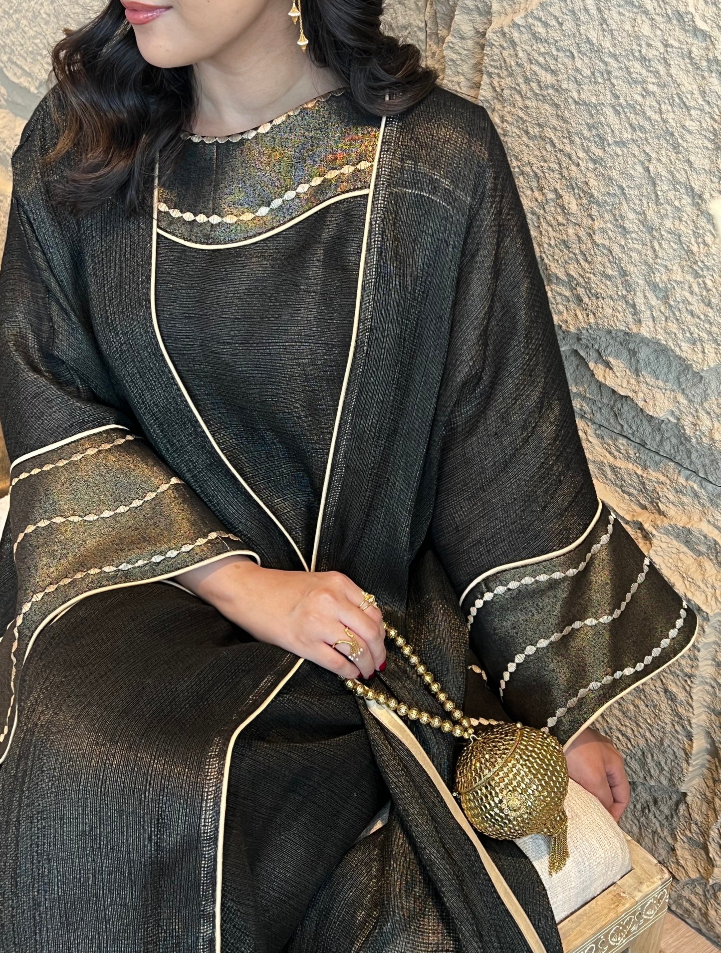 DN062 - WAVES JALABIYA SET