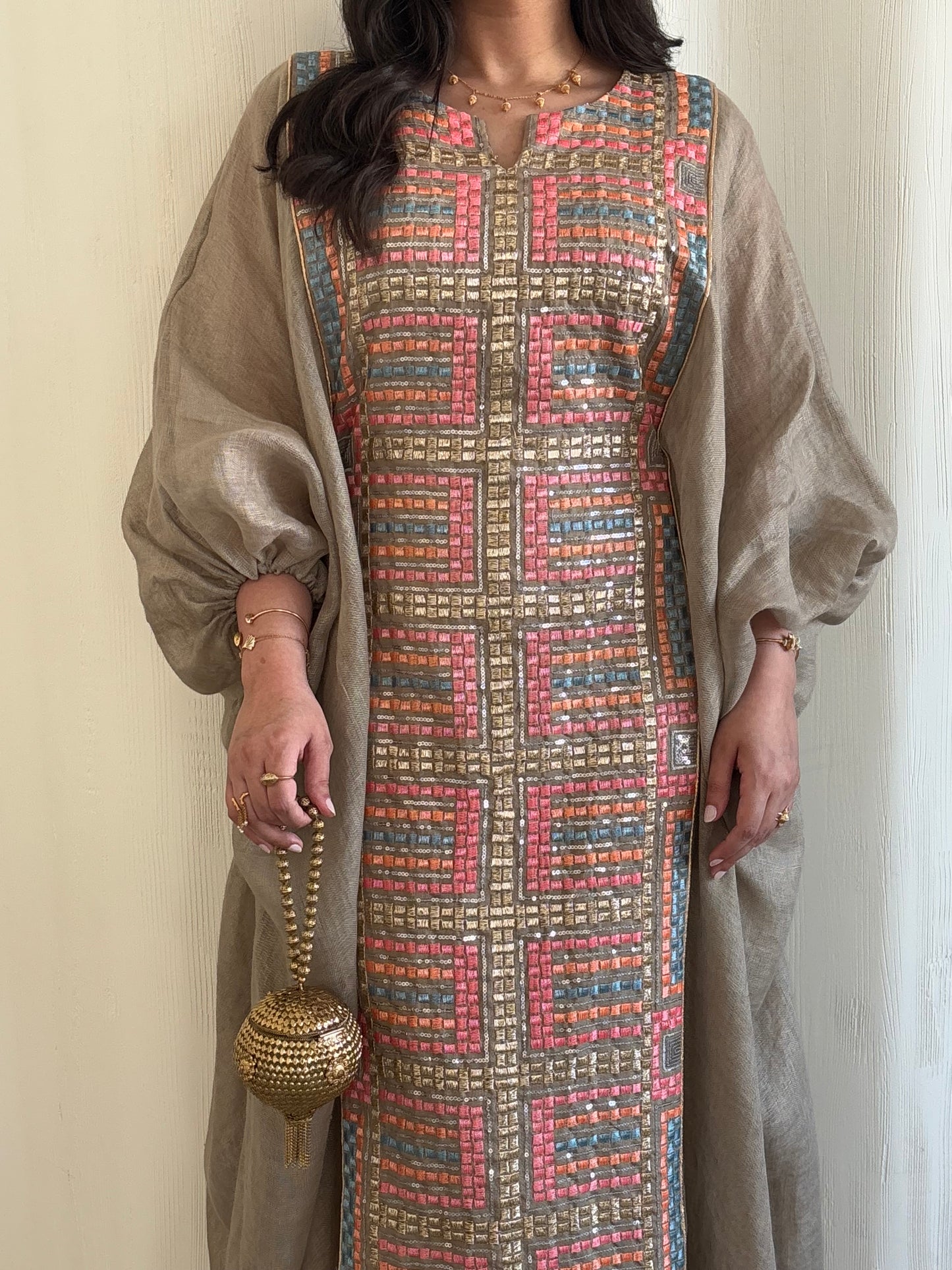 DN127 -COLORFUL EMBROIDERY