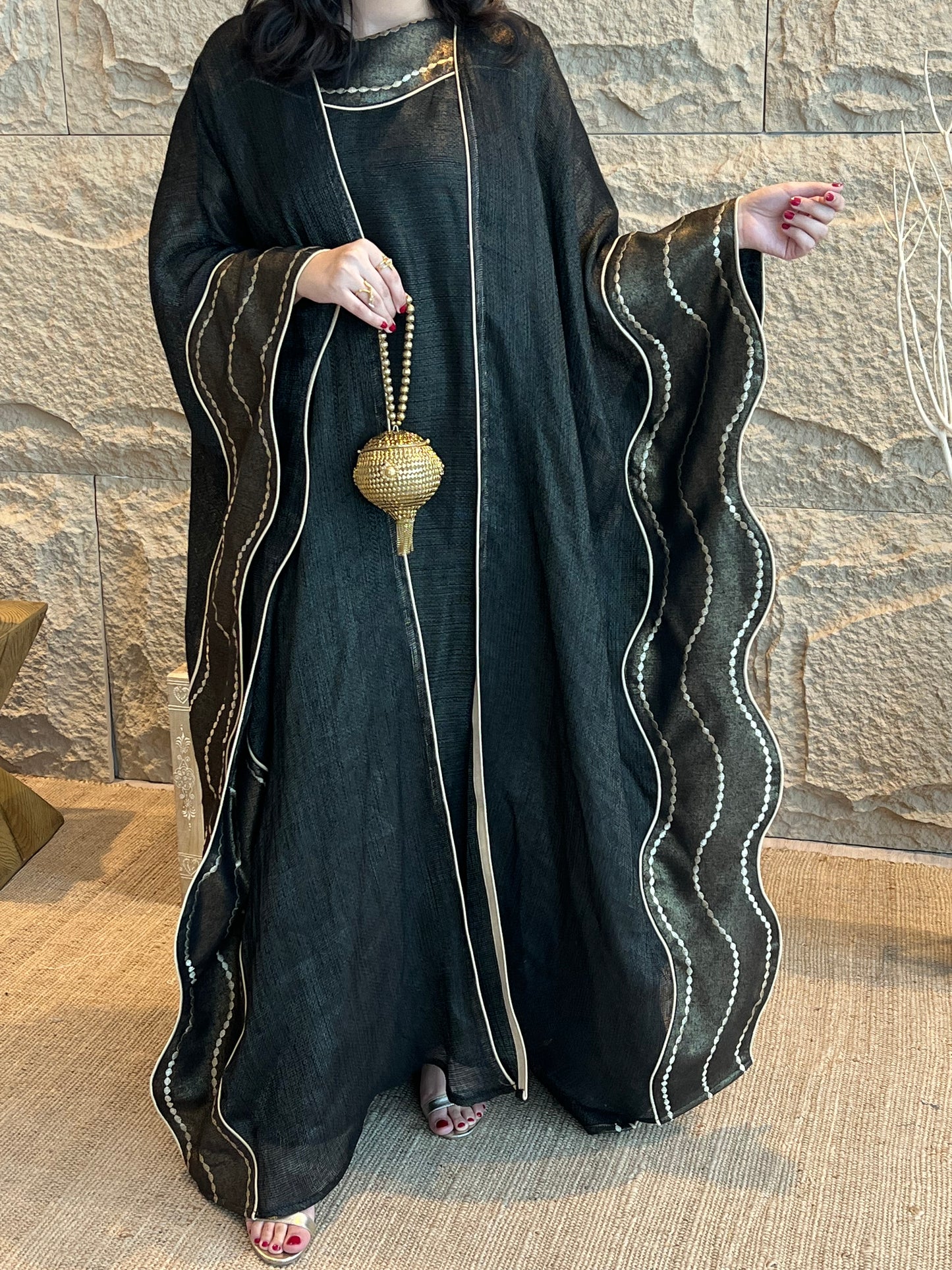 DN062 - WAVES JALABIYA SET