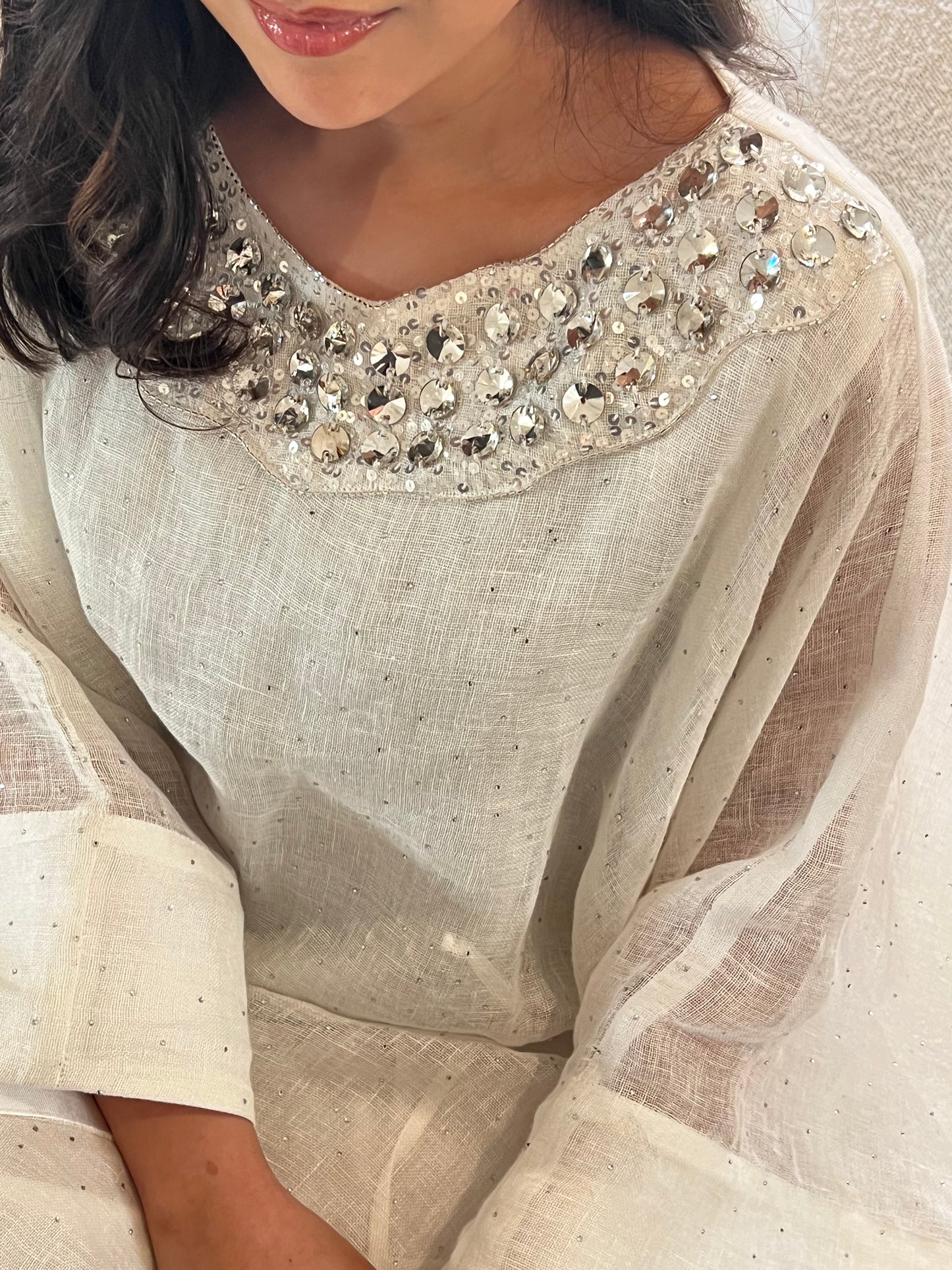DN159 - CRYSTAL KAFTAN