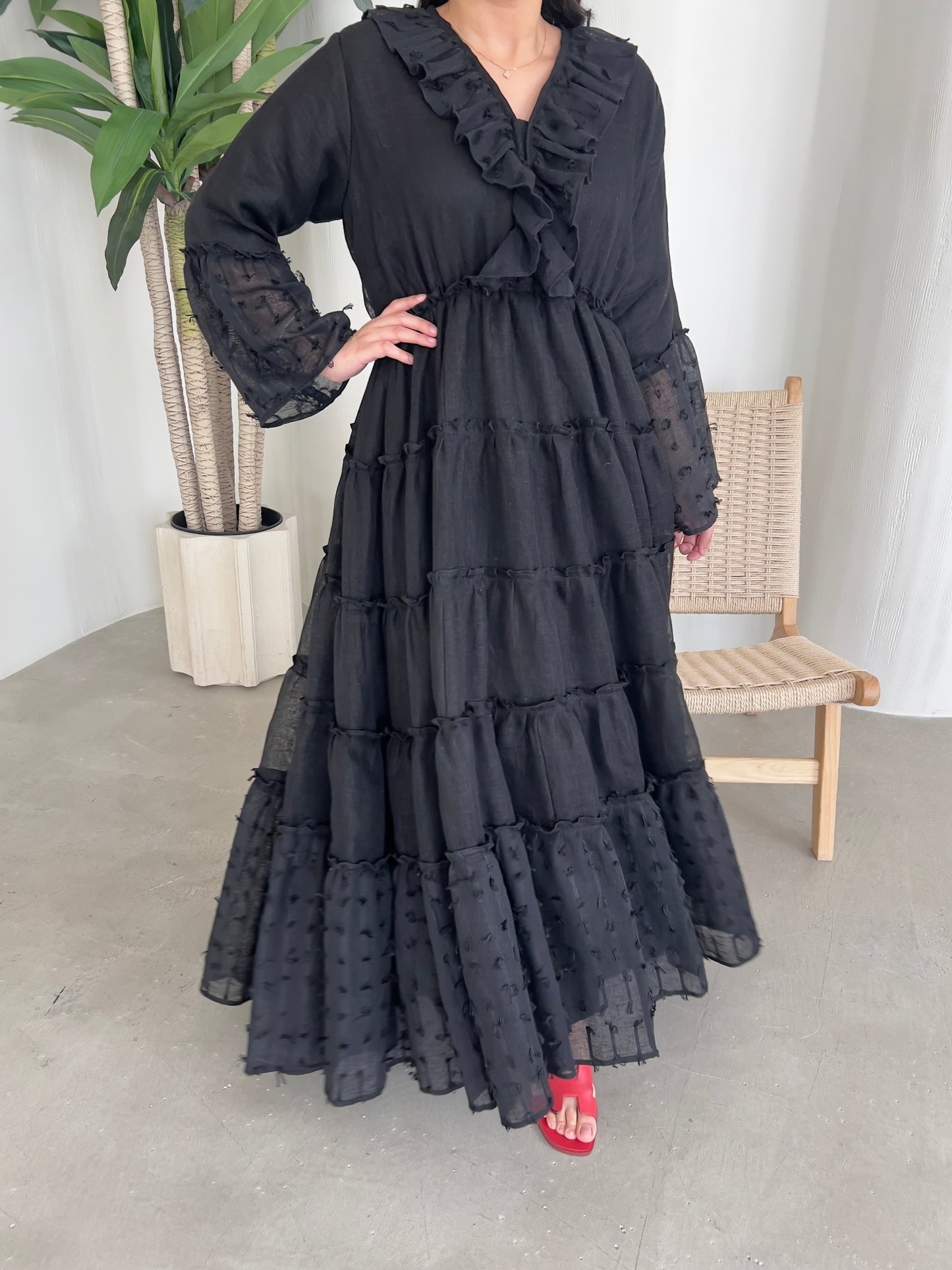 DN154 - BLACK SUMMER DRESS
