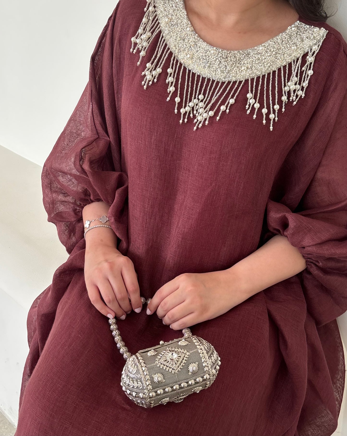 DN117 - PEARLS KAFTAN