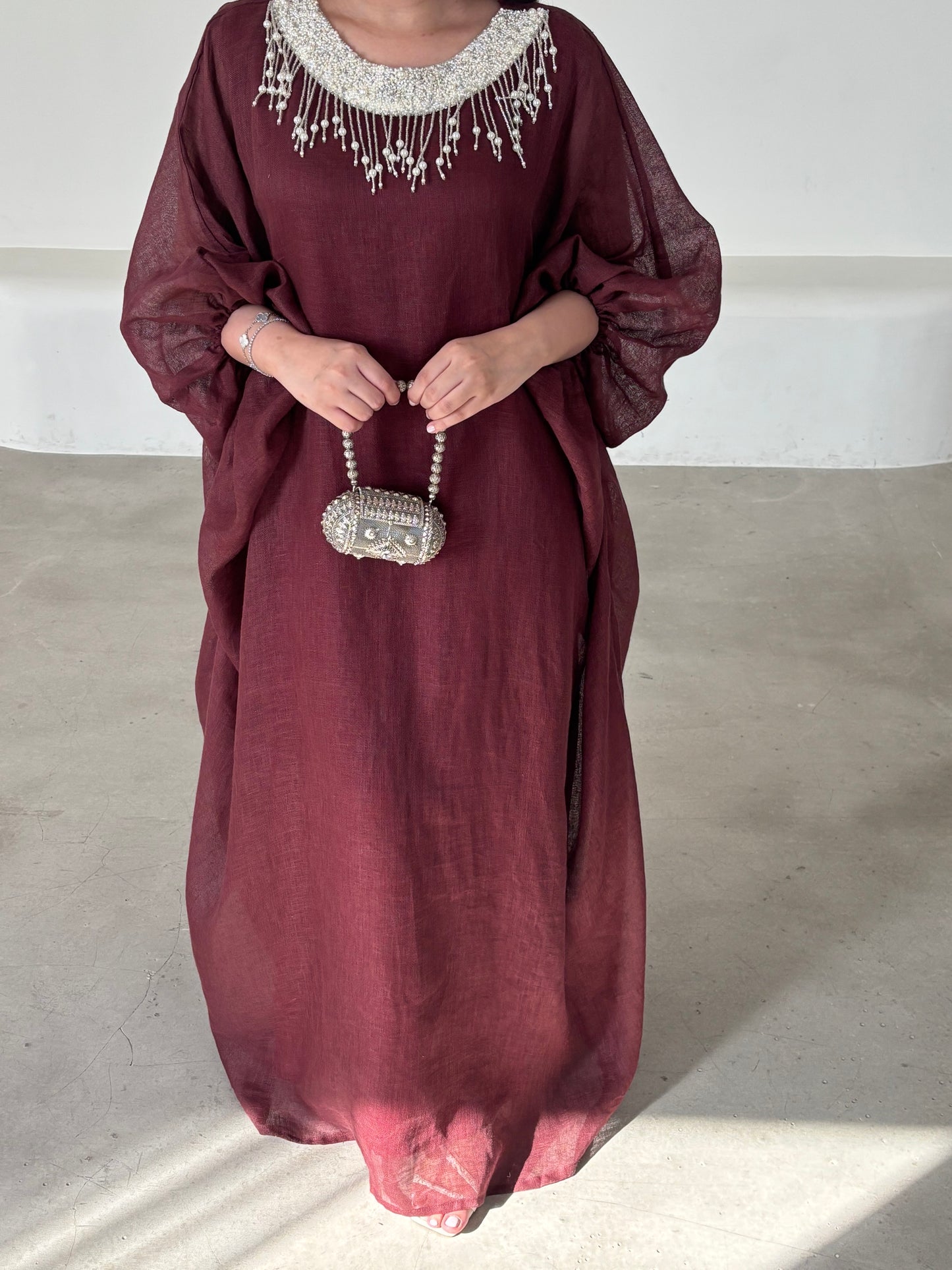 DN117 - PEARLS KAFTAN