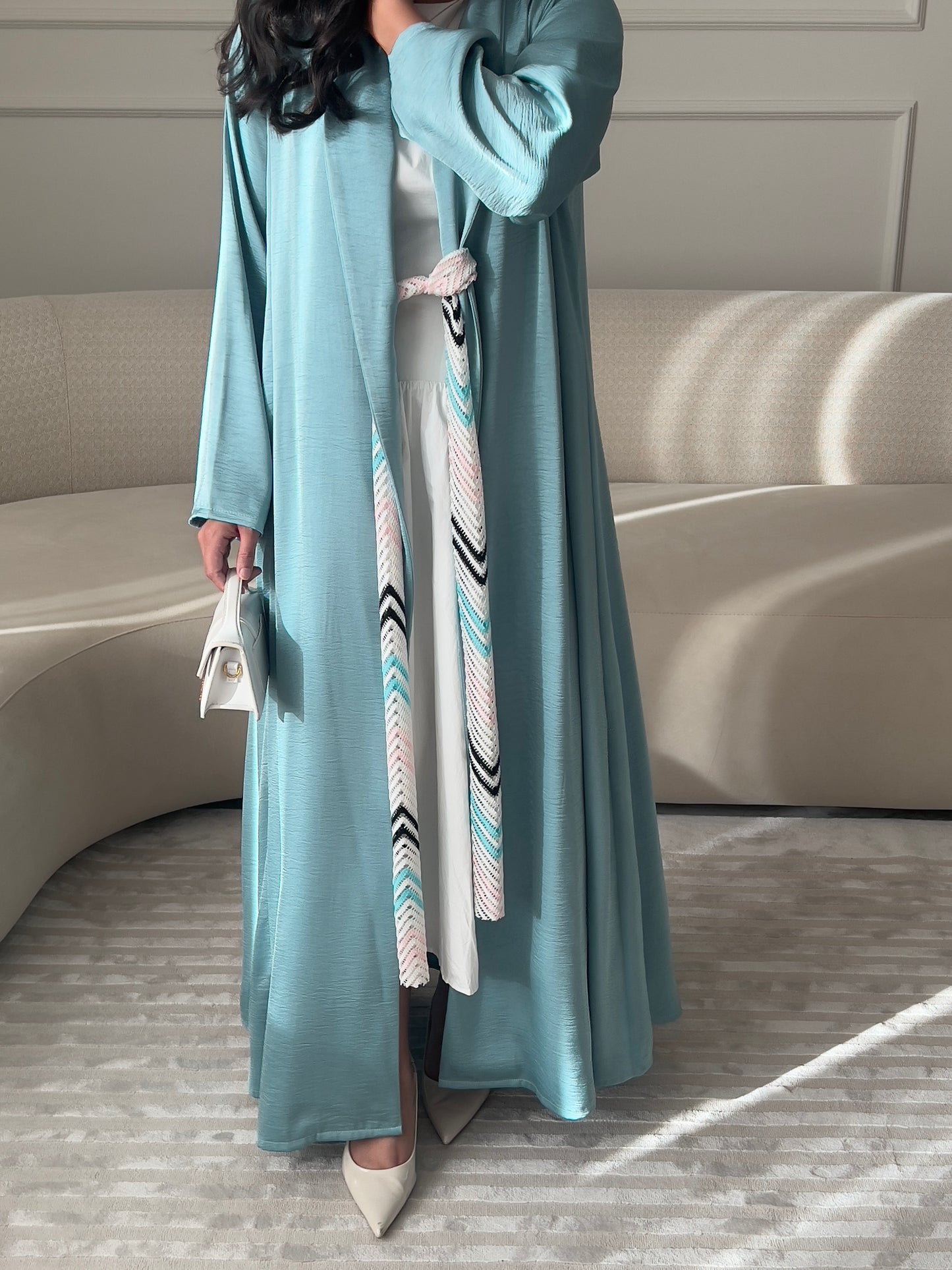 DN195 - KNOT BELT ABAYA