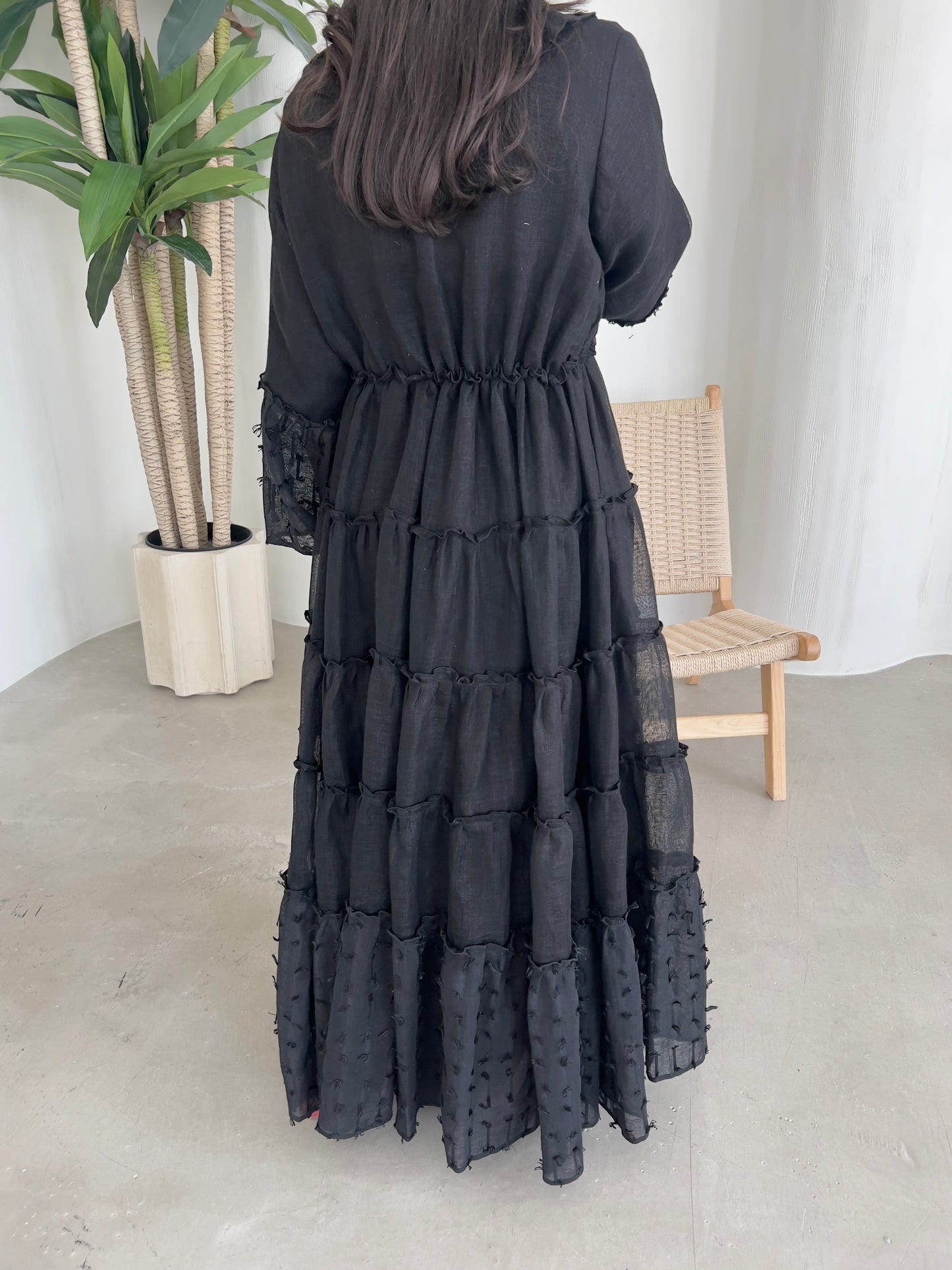 DN154 - BLACK SUMMER DRESS