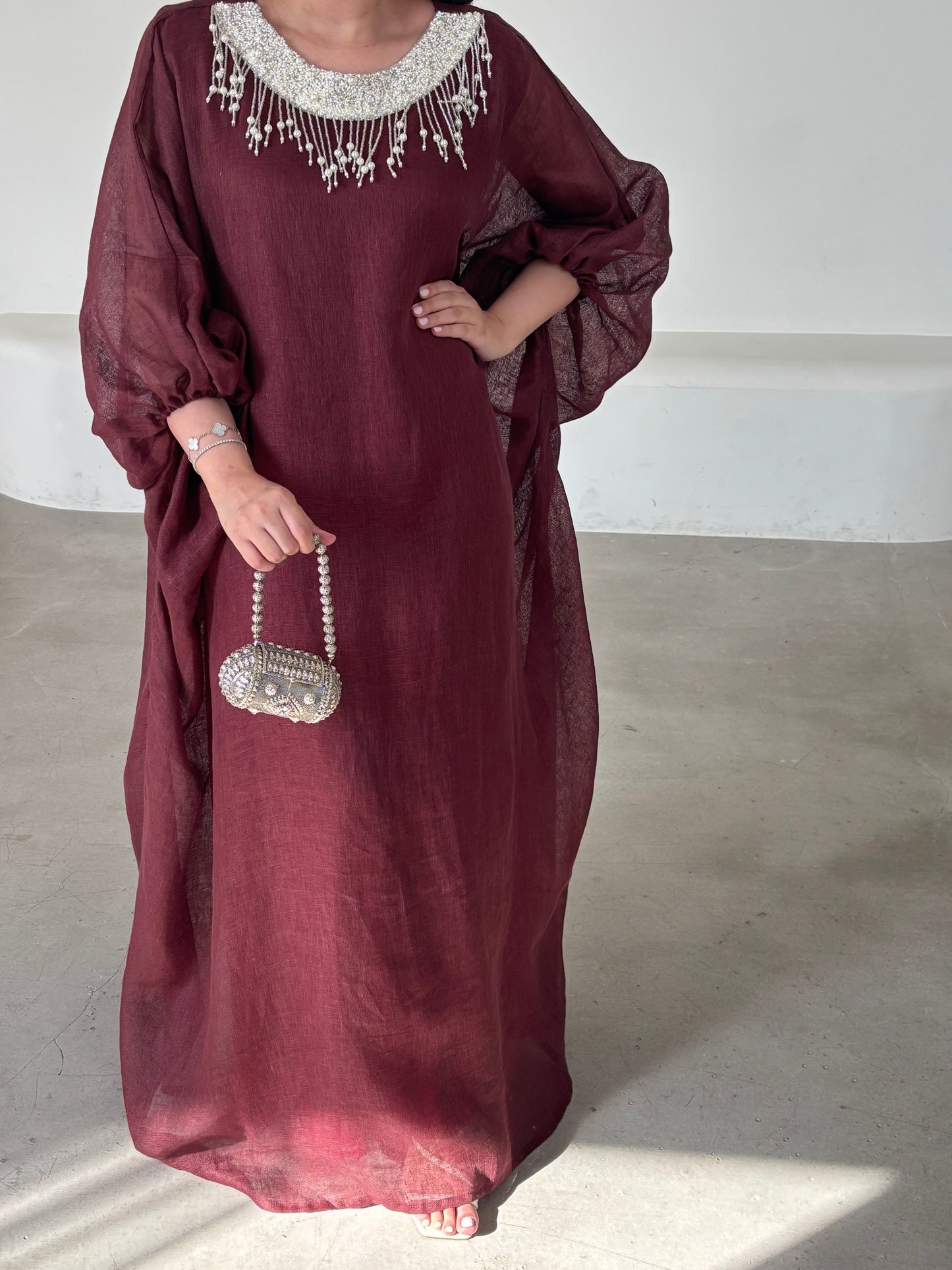 DN117 - PEARLS KAFTAN