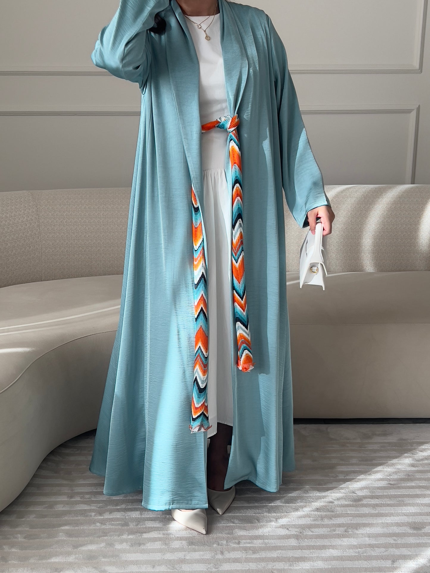 DN194 - KNOT BELT ABAYA
