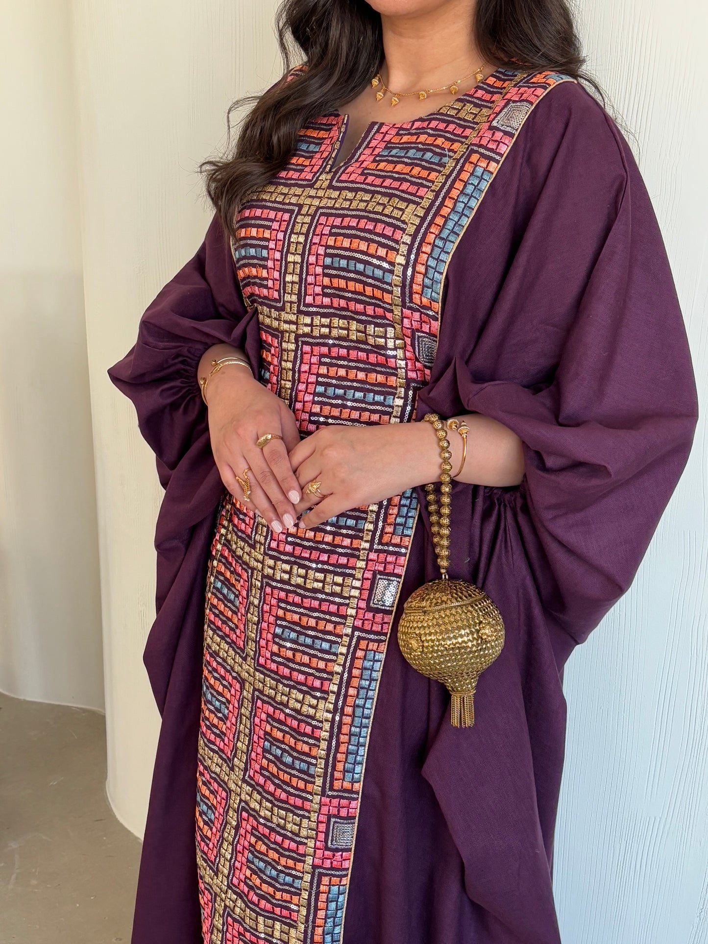 DN126 -COLORFUL EMBROIDERY