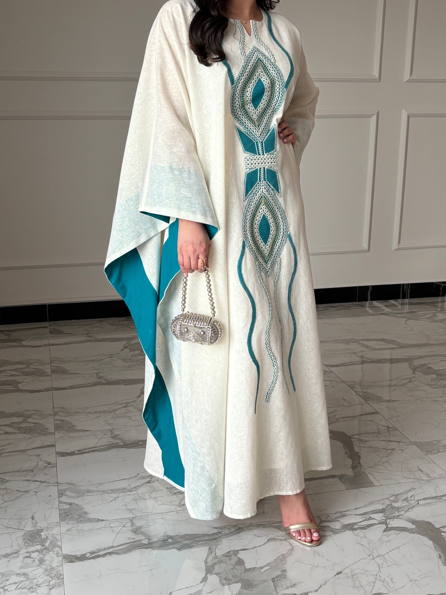 DN140 - BLUE EYE KAFTAN