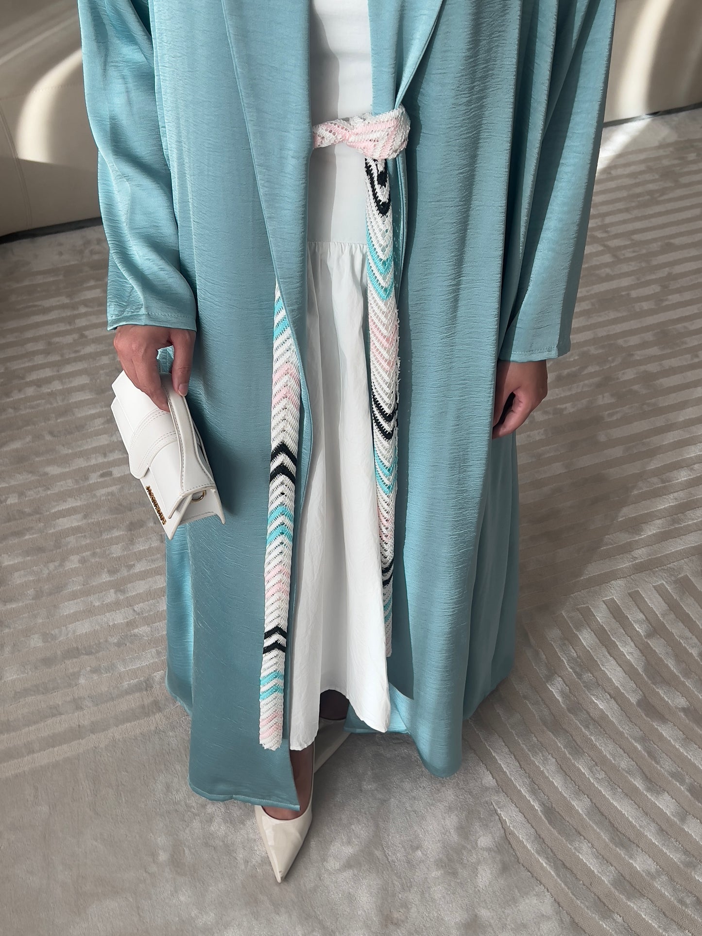 DN195 - KNOT BELT ABAYA