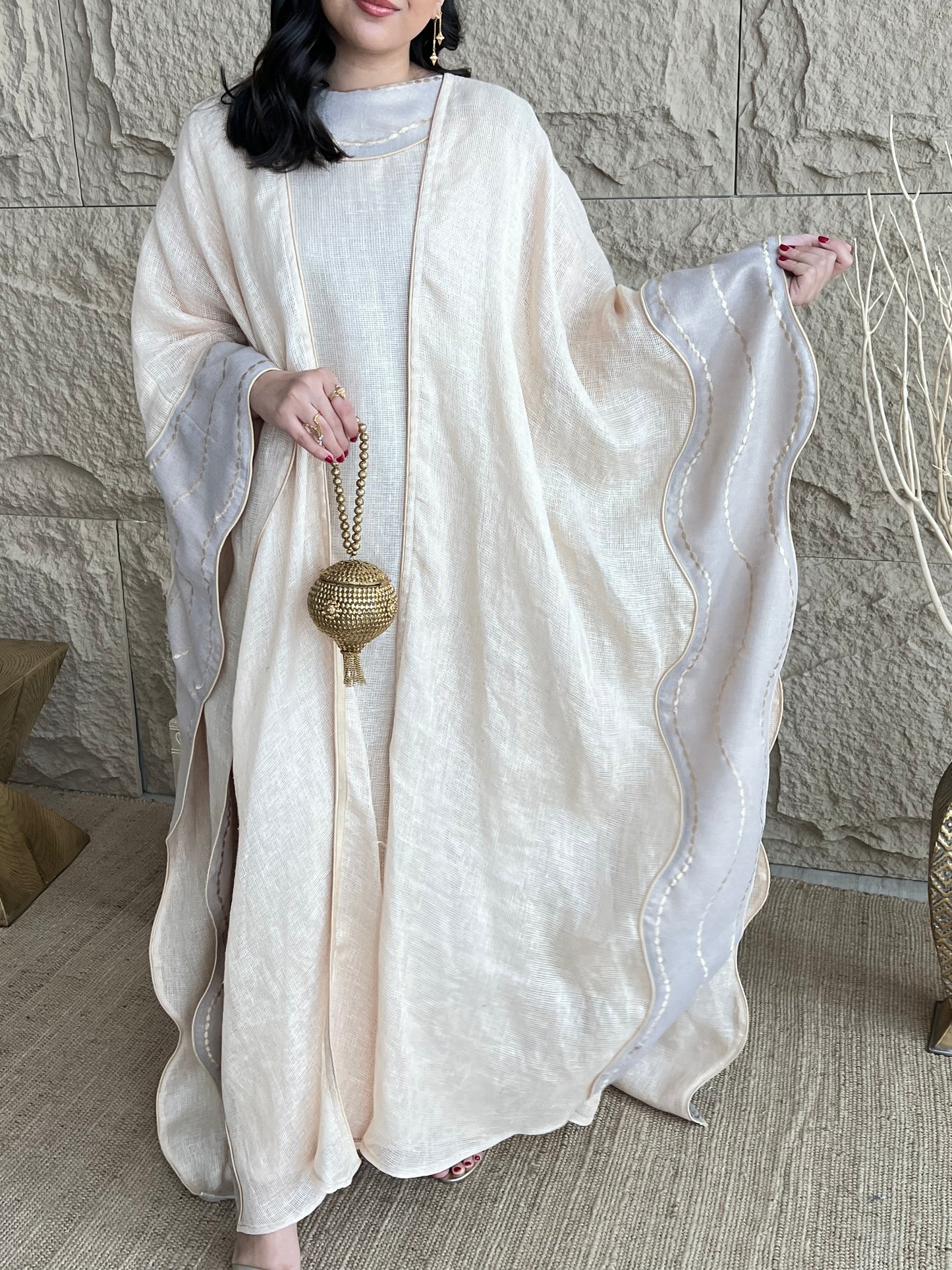 DN066 - WAVES JALABIYA SET