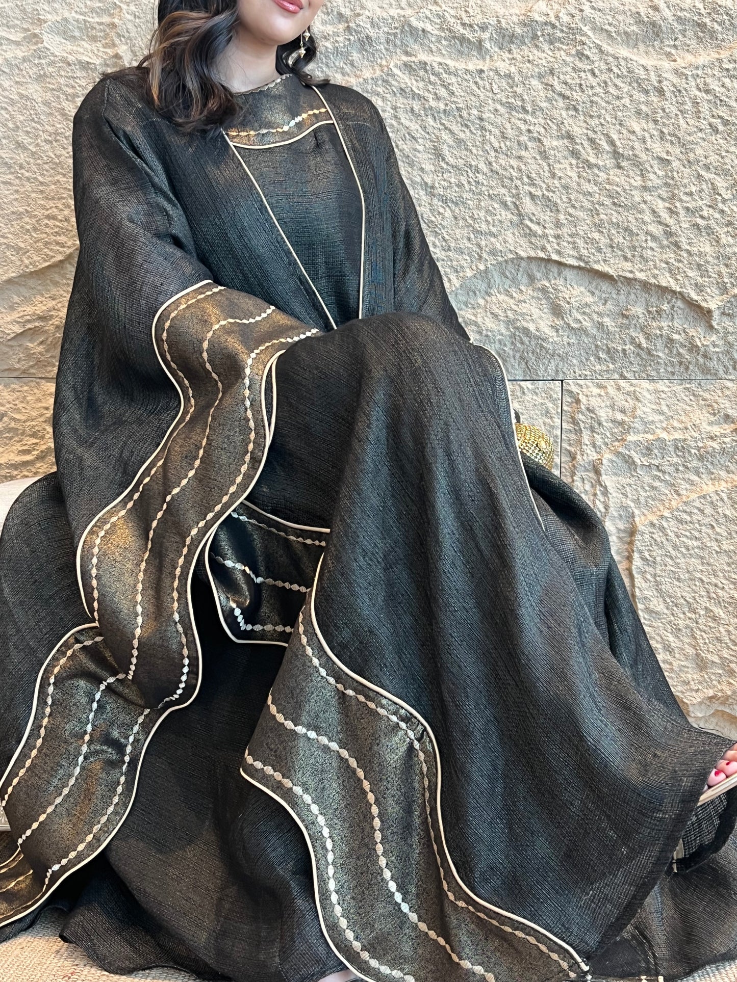 DN062 - WAVES JALABIYA SET