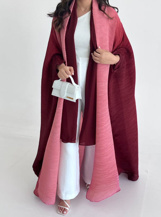 DN002 - MAROON PLEATED