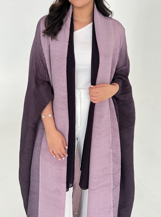 DN003 - PURPLE PLEATED