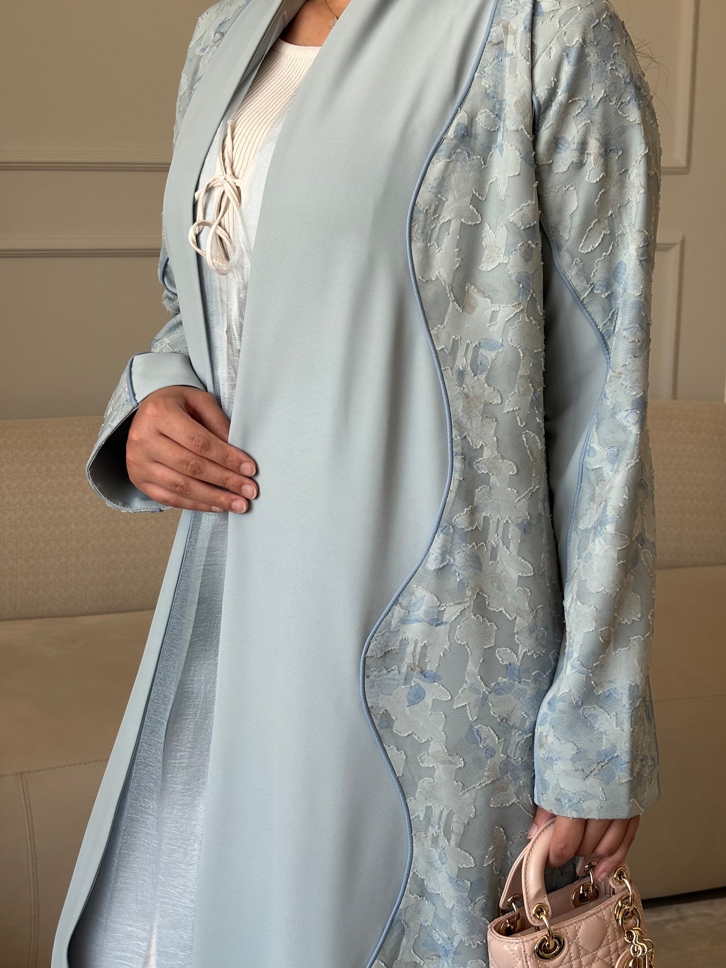 DN271 - FLORAL ABAYA