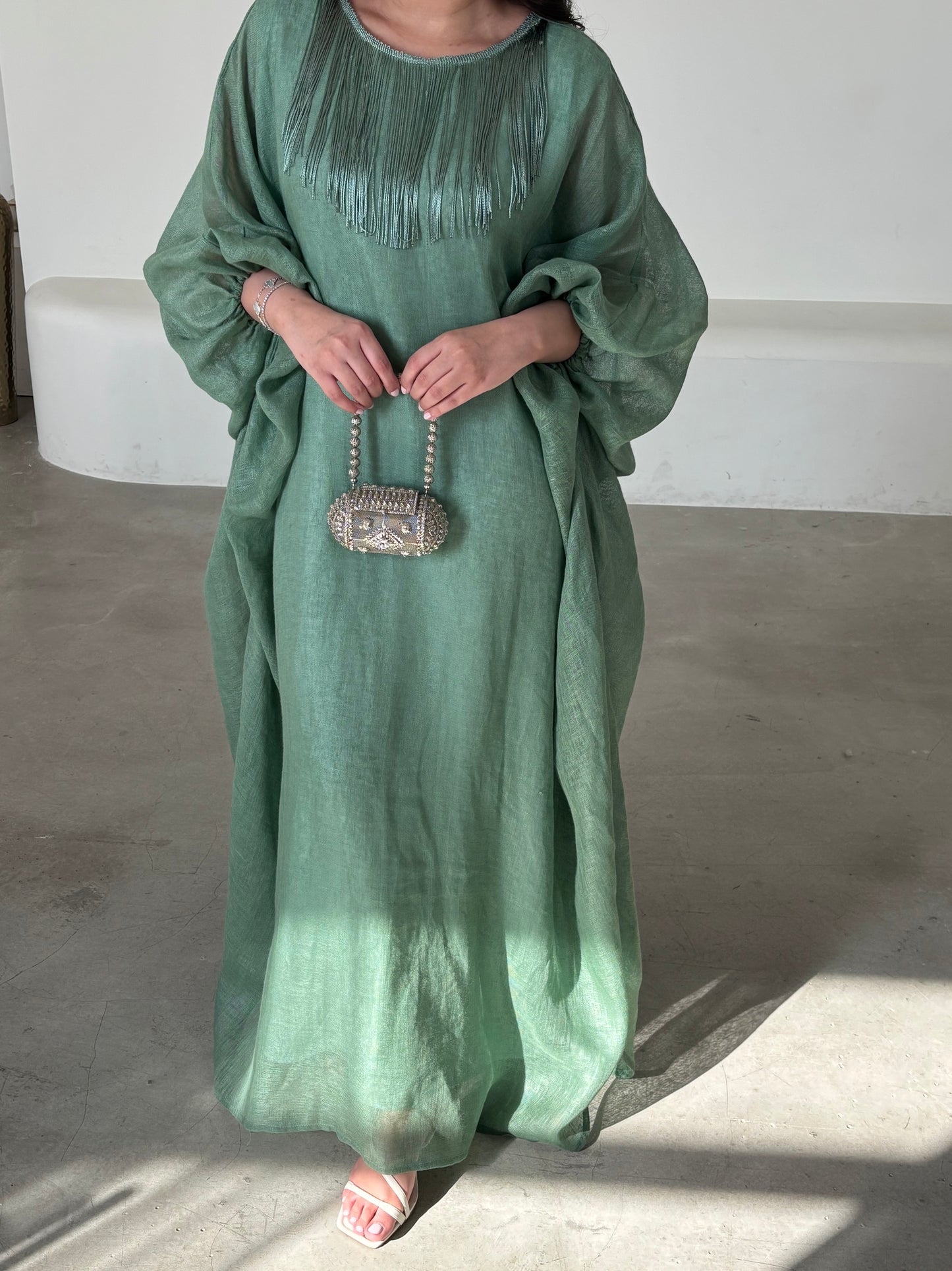 DN118 - TASSEL KAFTAN