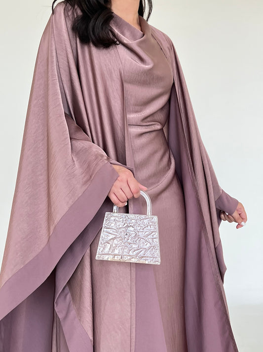 DN078 - SILK ABAYA SET