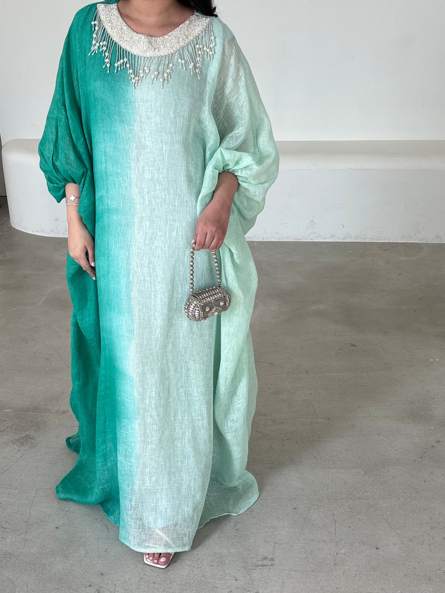 DN116 - PEARLS KAFTAN