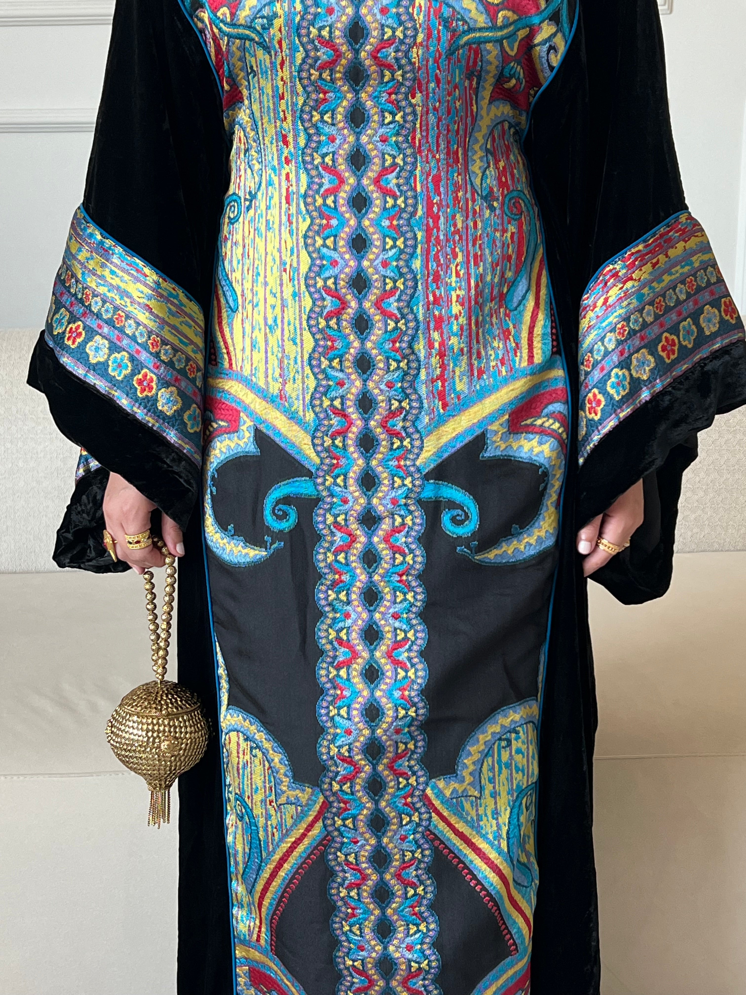 DN239 - PATTERNED KAFTAN