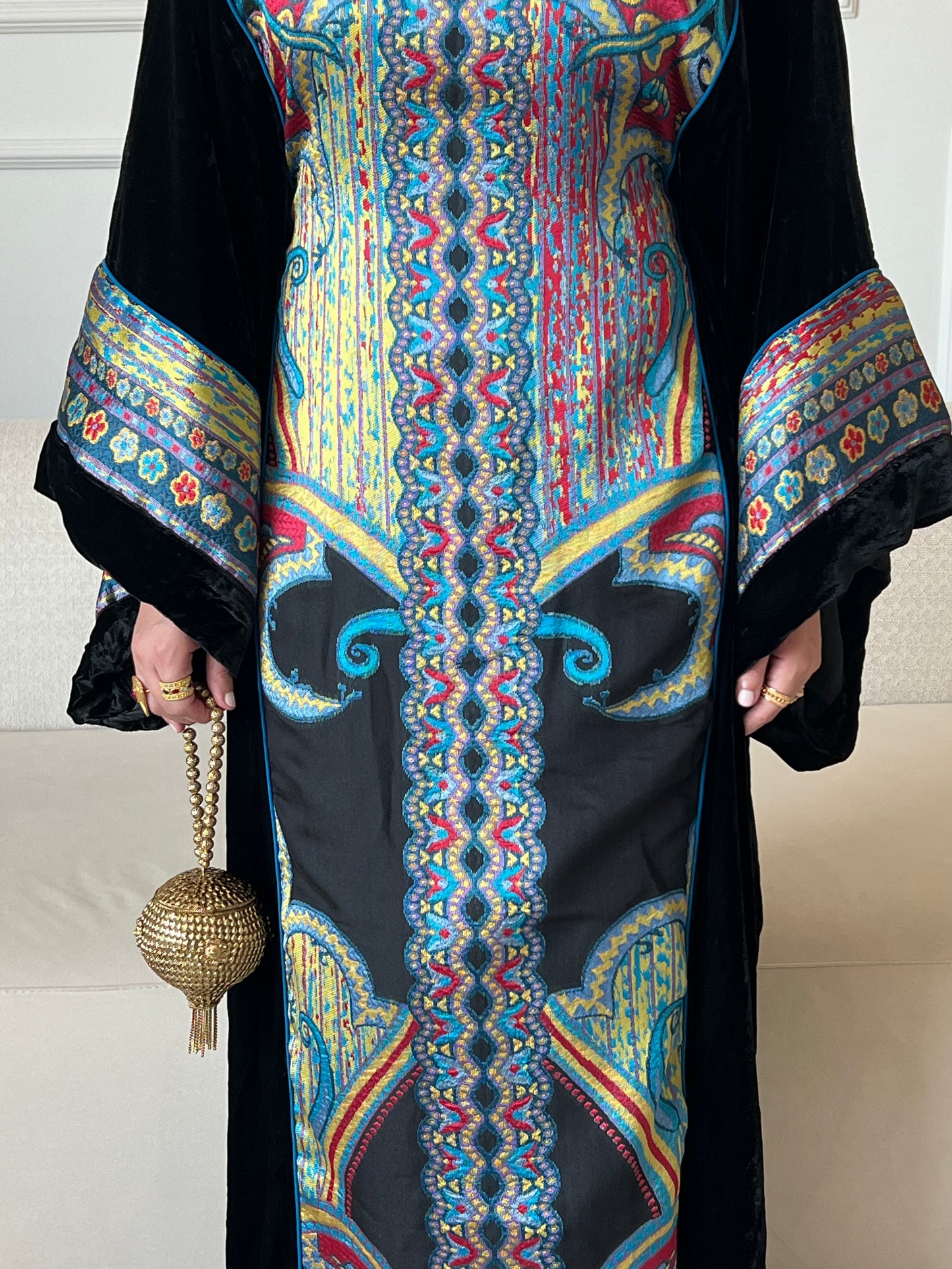 DN239 - PATTERNED KAFTAN