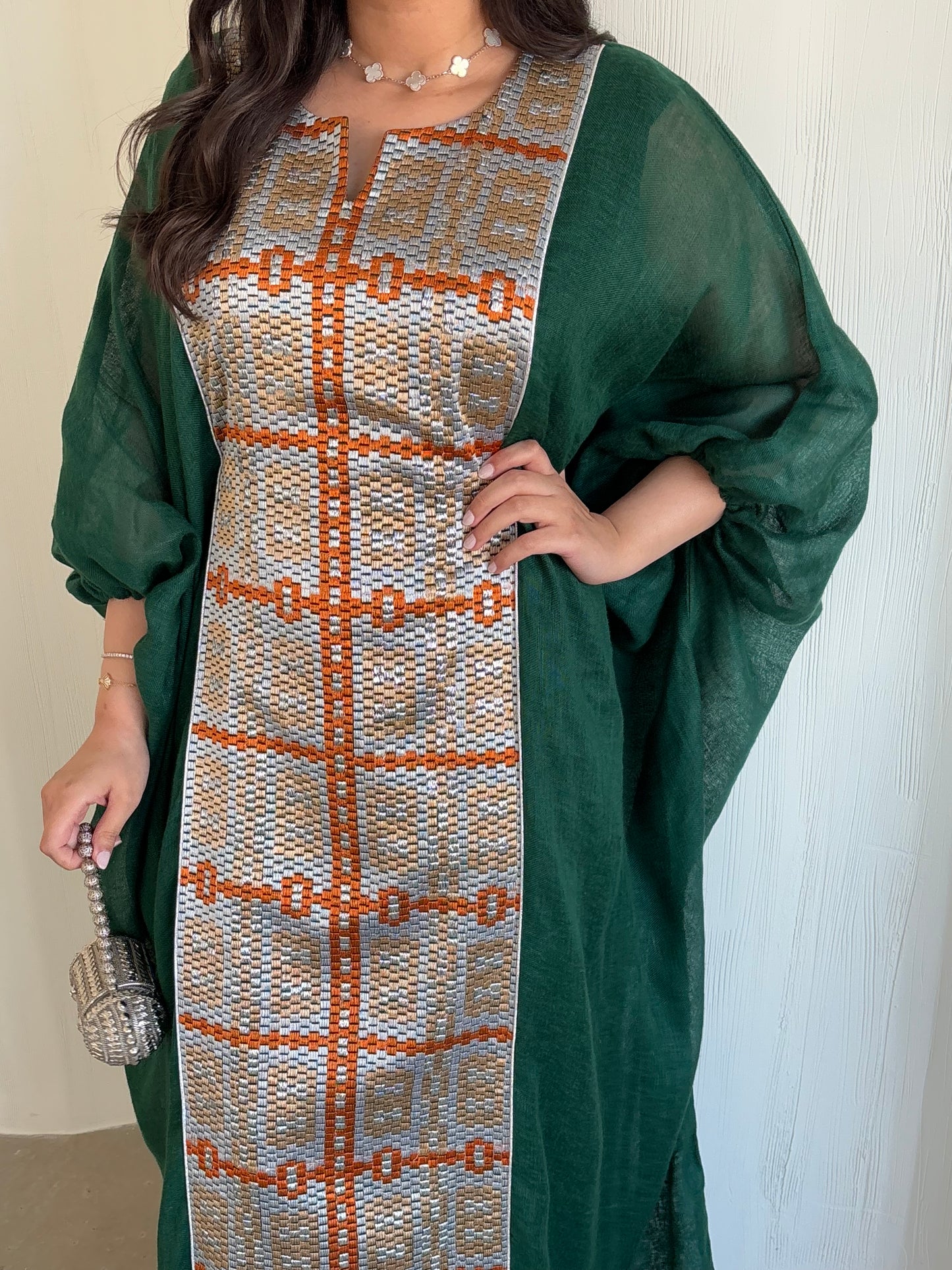 DN128 -COLORFUL EMBROIDERY