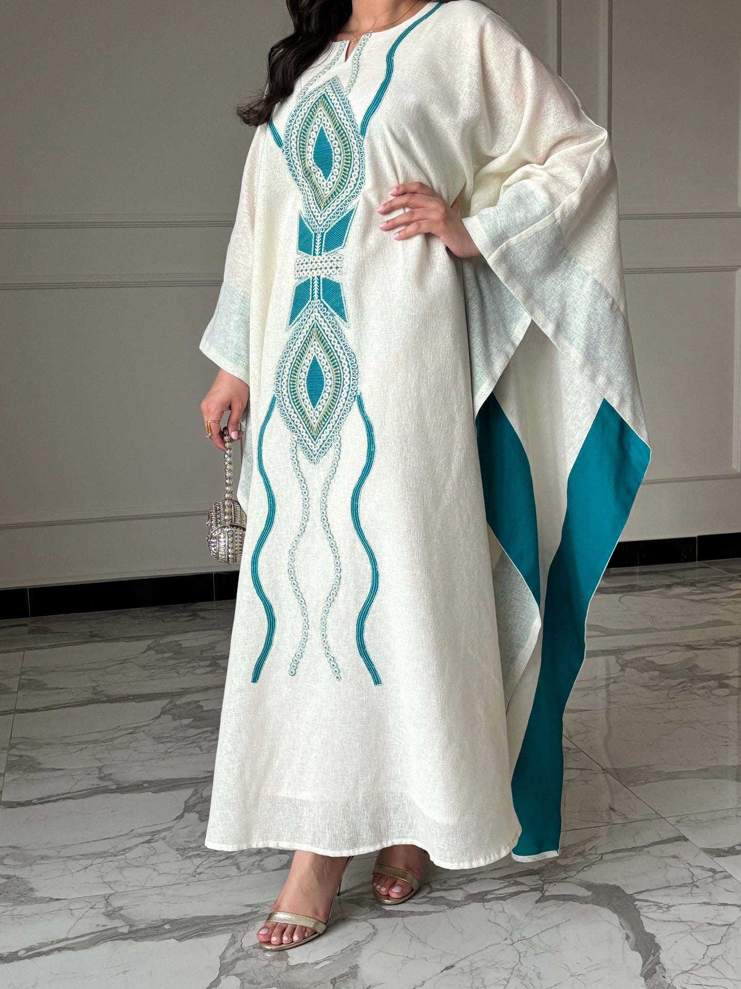 DN140 - BLUE EYE KAFTAN