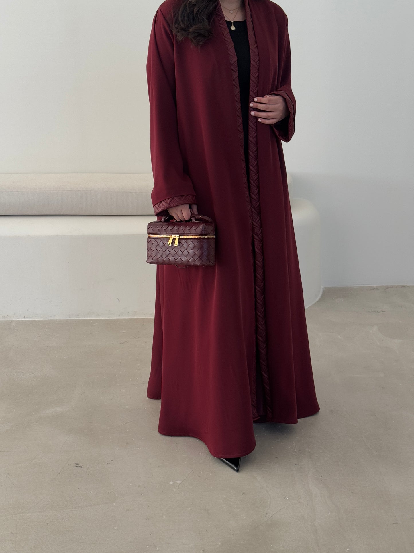 DN109 - LEATHER ABAYA