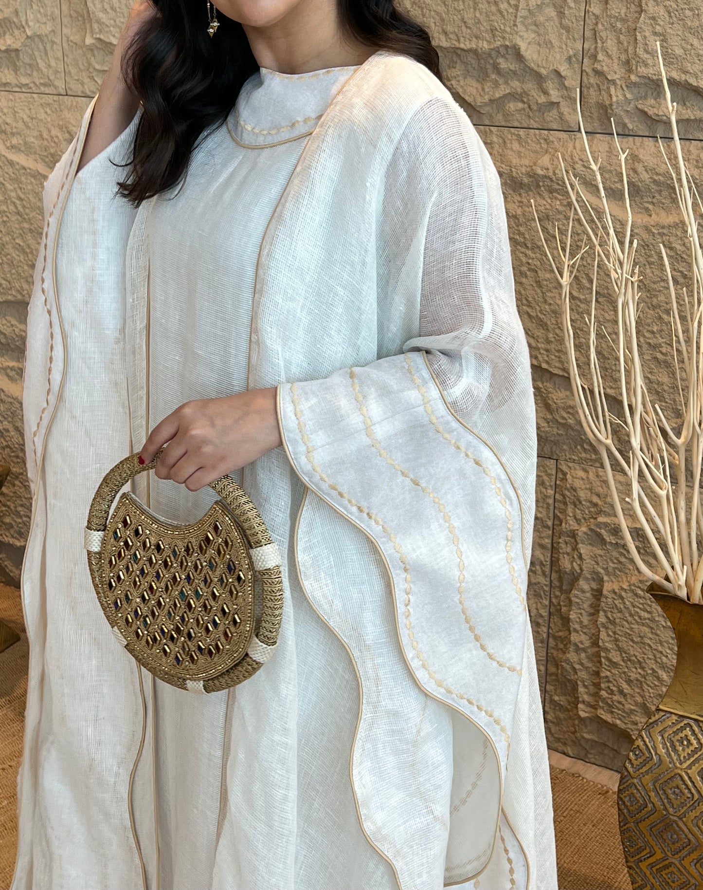 DN065 - WAVES JALABIYA SET