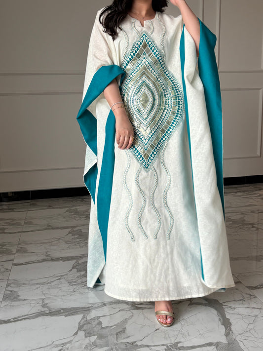 DN139 - BLUE EYE KAFTAN