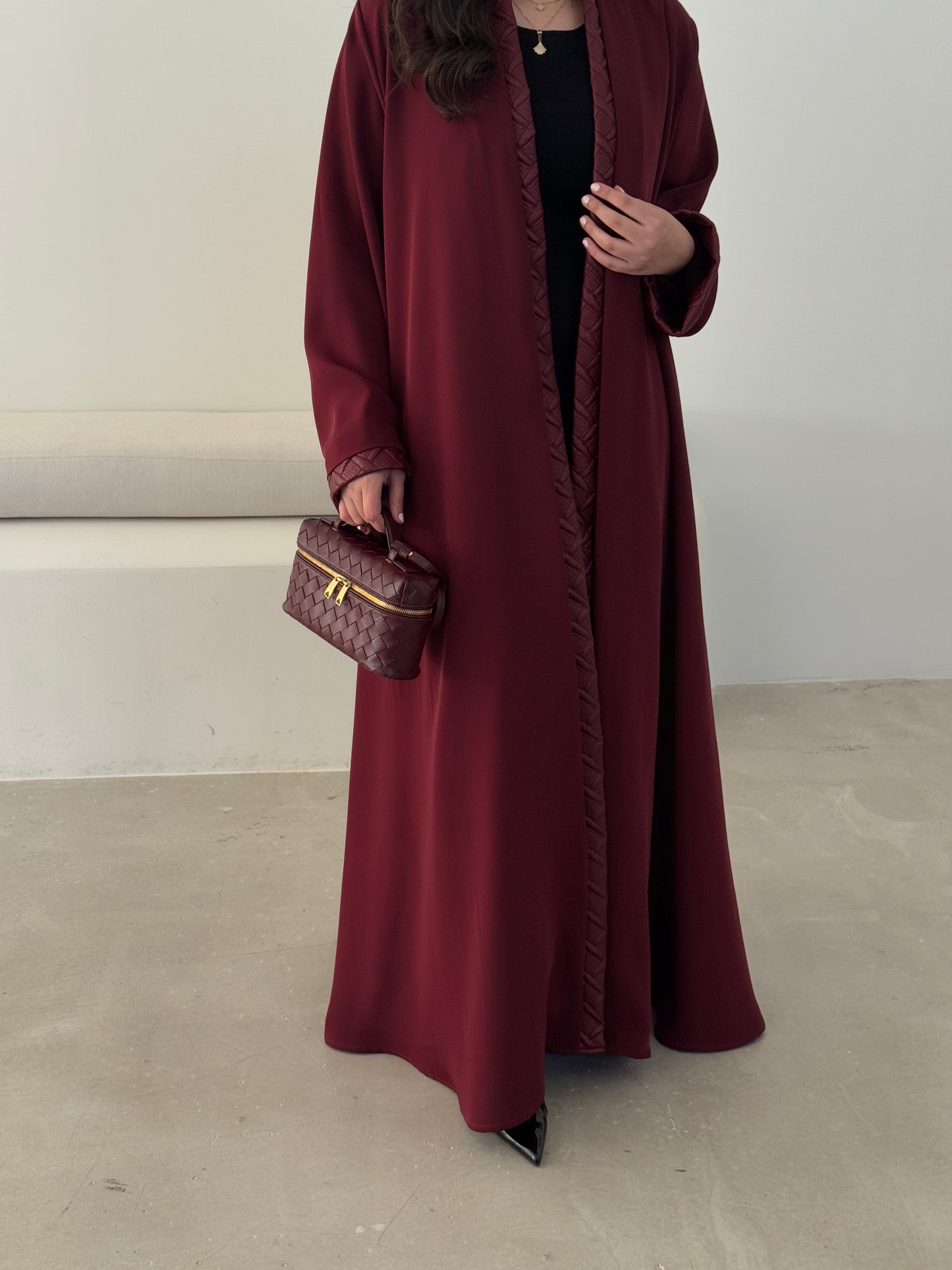 DN109 - LEATHER ABAYA