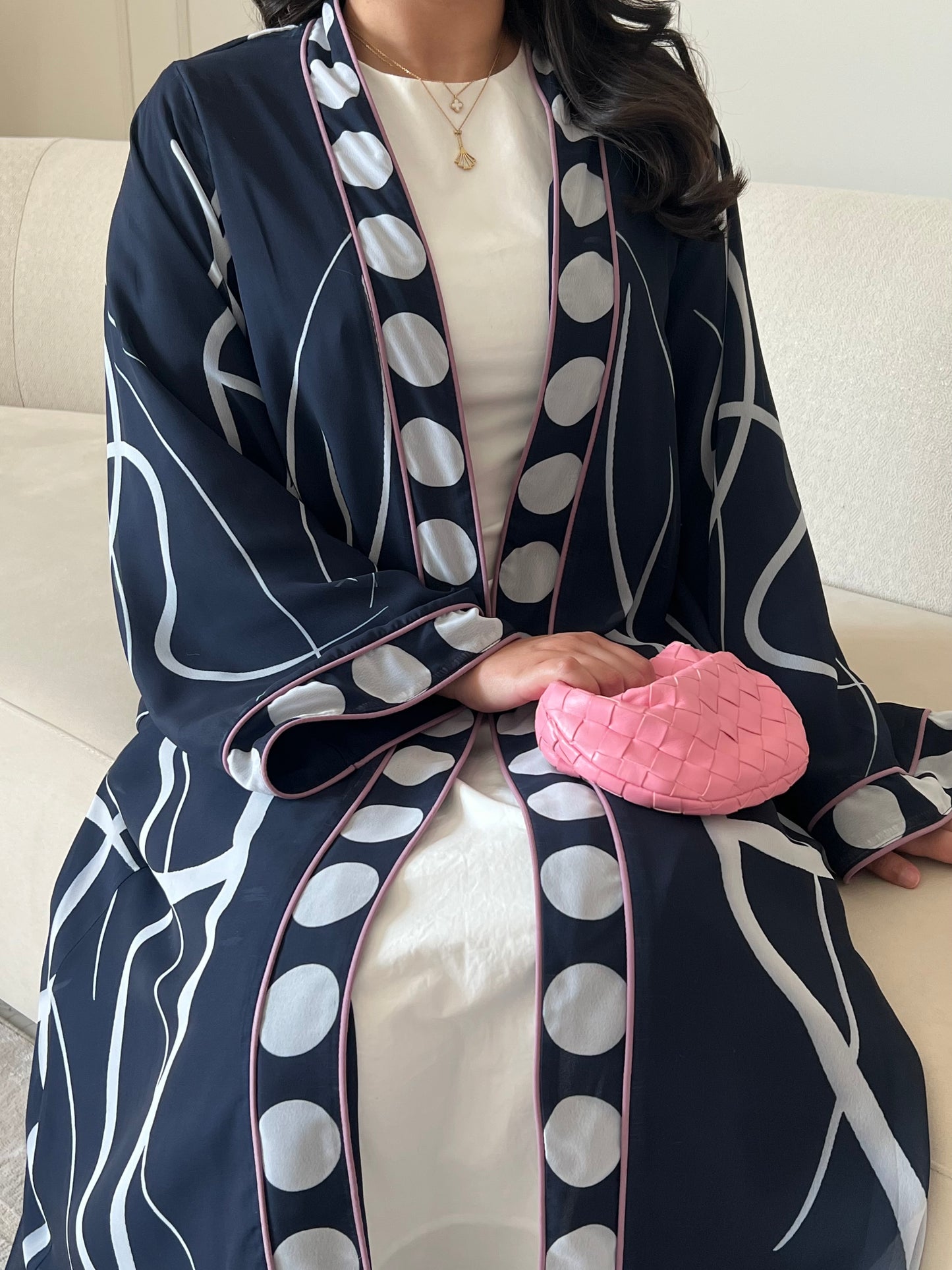 DN265 - POLKA DOT ABAYA