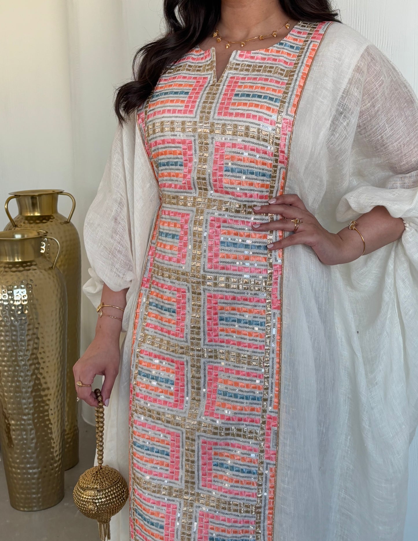 DN125 - COLORFUL EMBROIDERY