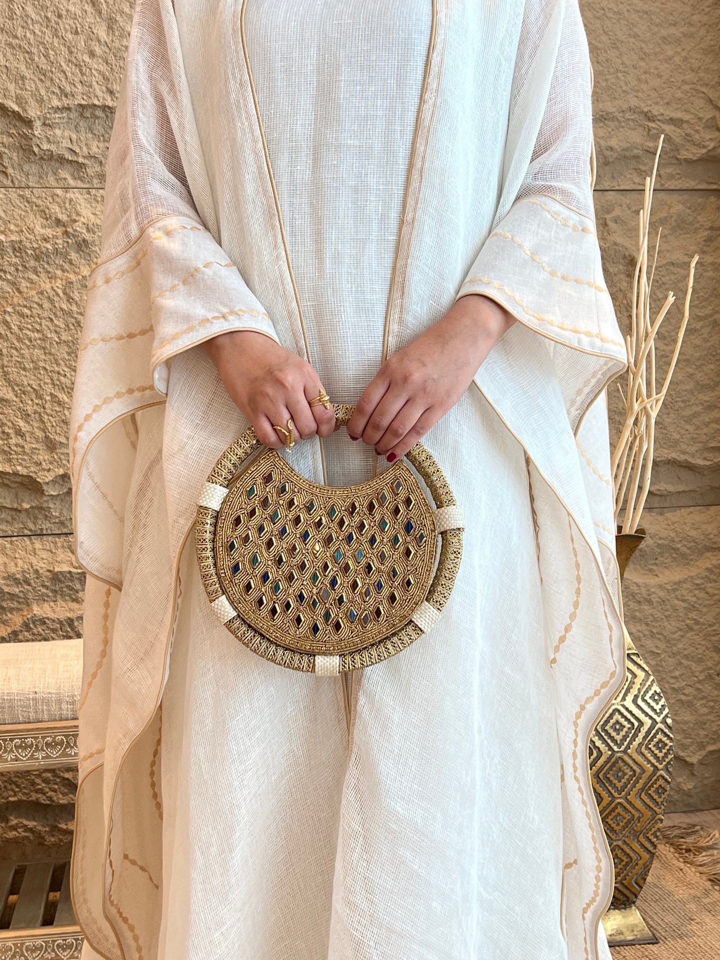 DN065 - WAVES JALABIYA SET