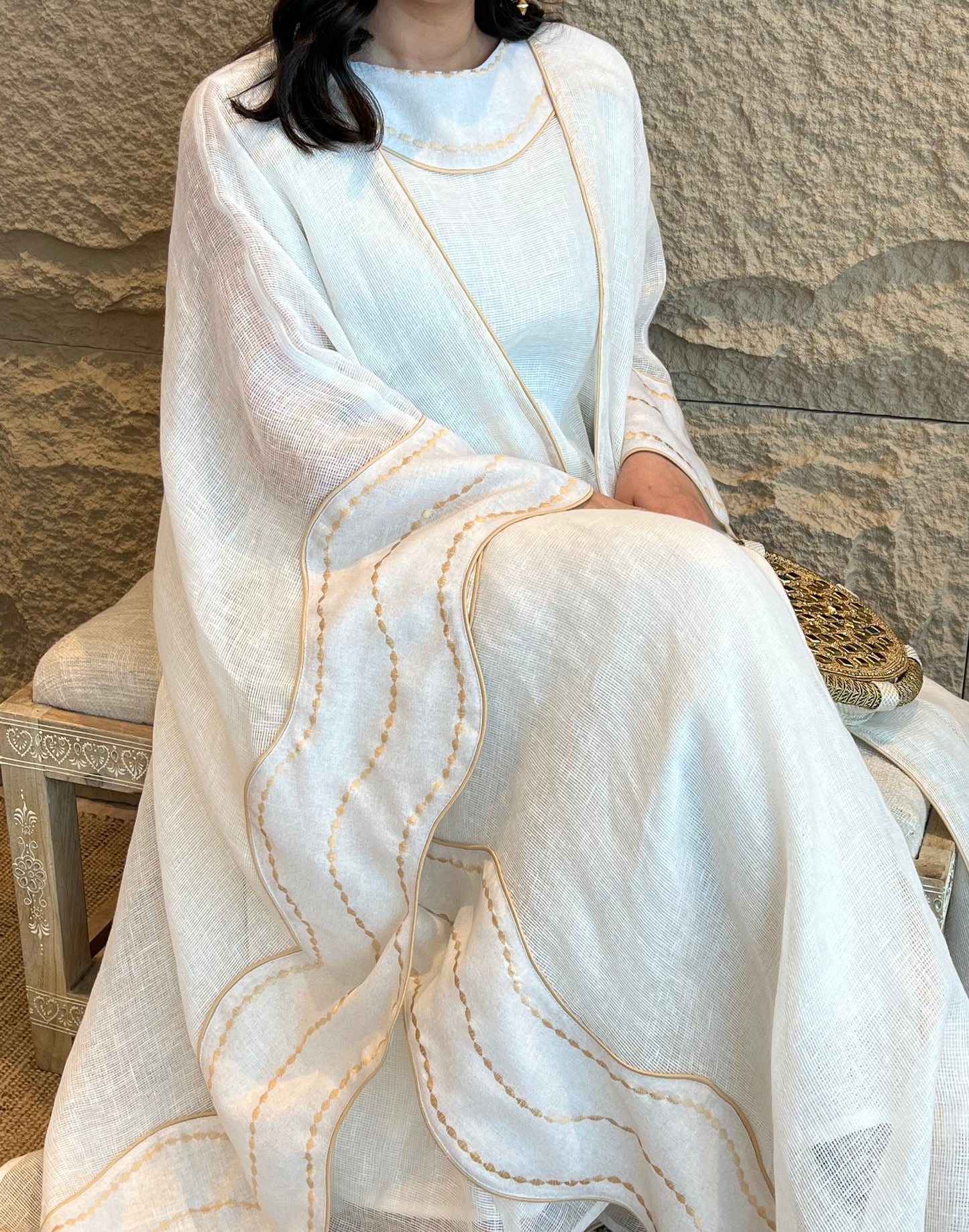 DN065 - WAVES JALABIYA SET