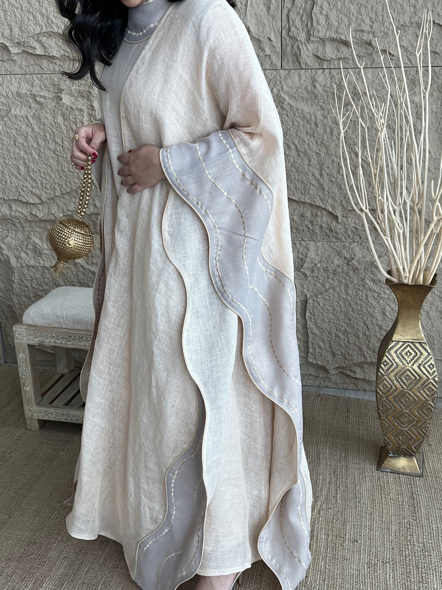 DN066 - WAVES JALABIYA SET