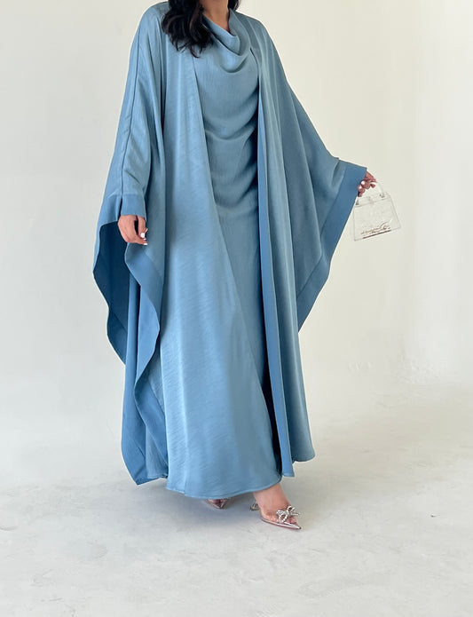 DN073 - SILK ABAYA SET