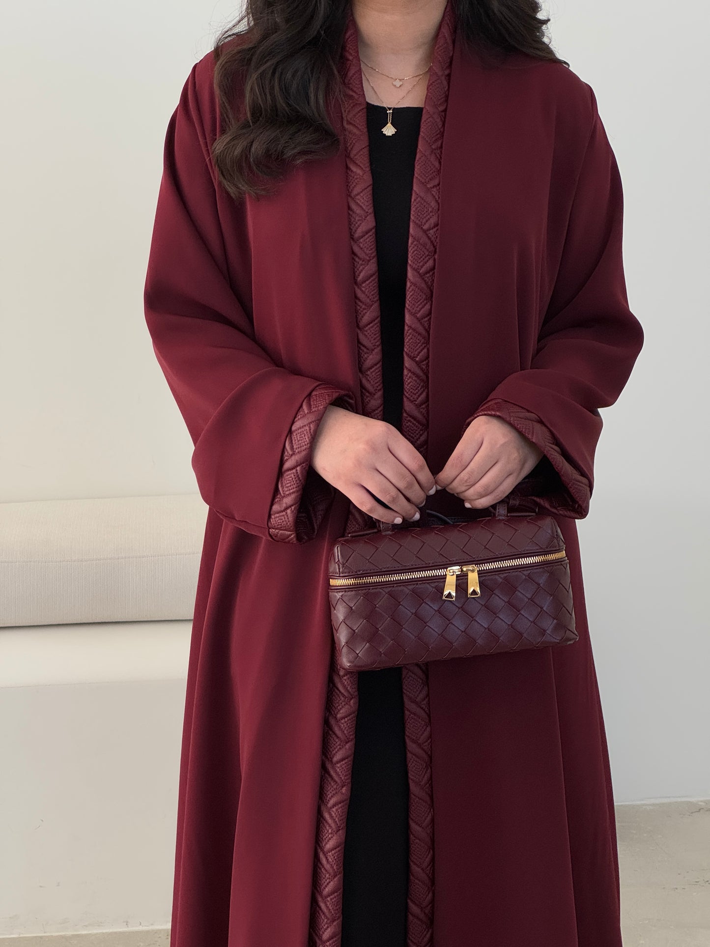 DN109 - LEATHER ABAYA