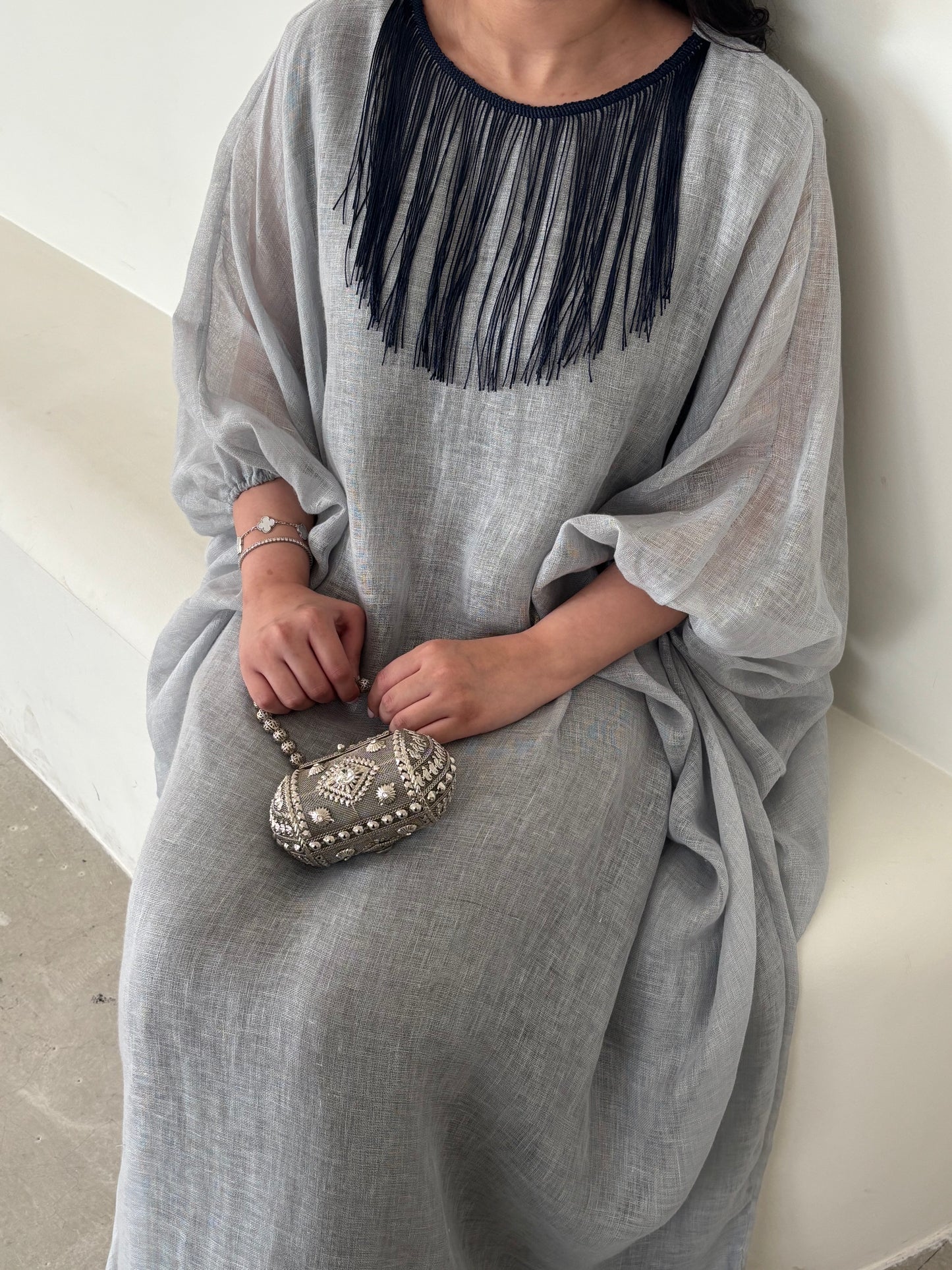 DN121 - TASSEL KAFTAN
