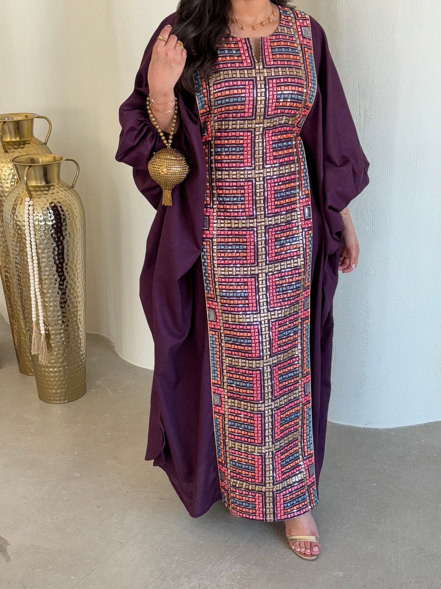 DN126 -COLORFUL EMBROIDERY